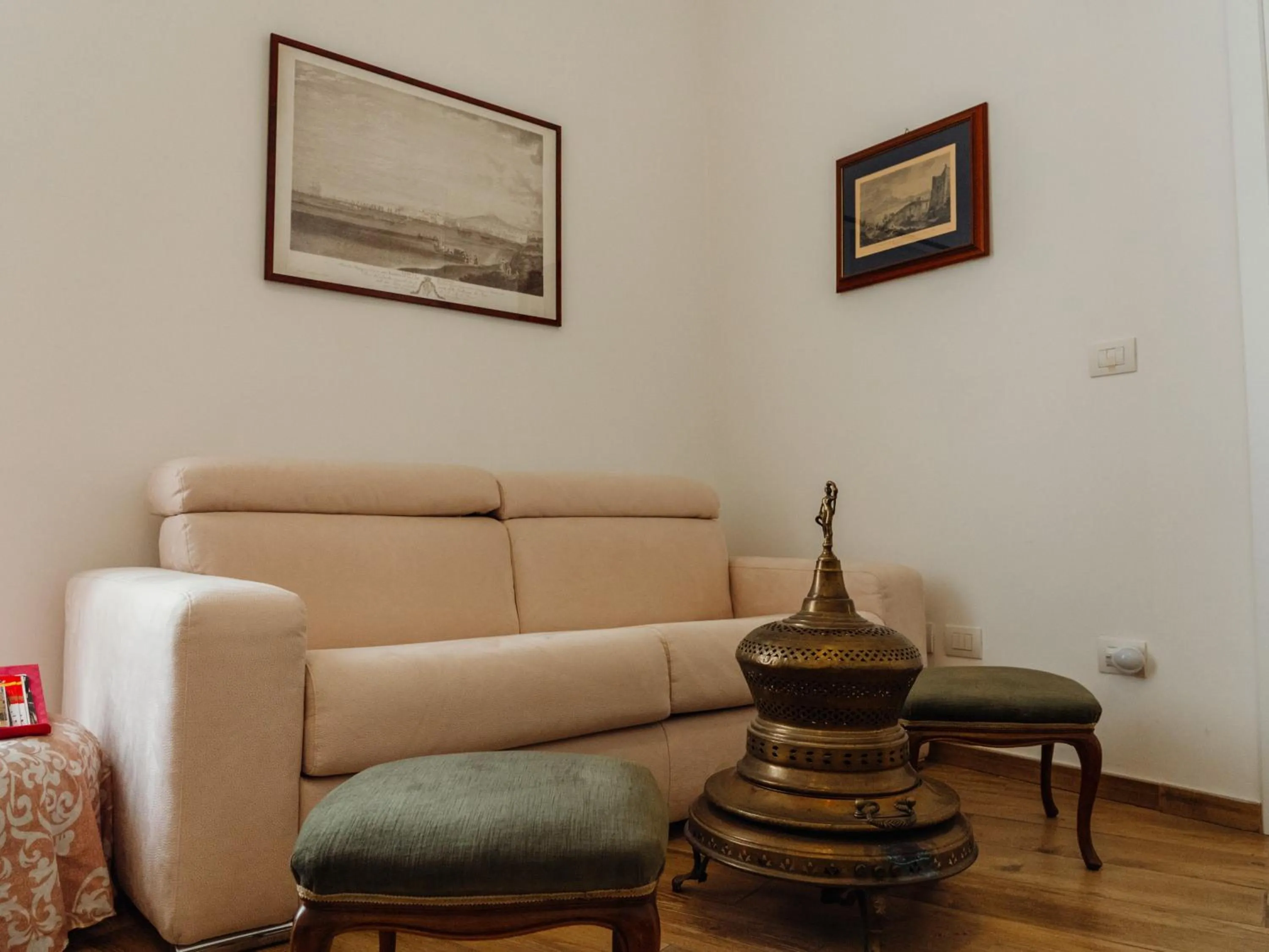 Living room in Lo Specchio dei Papiri