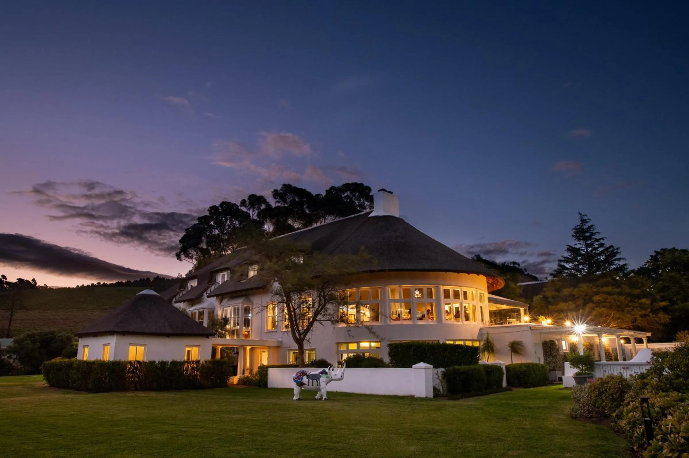 Property building in Mont Rochelle Hotel and Vineyard