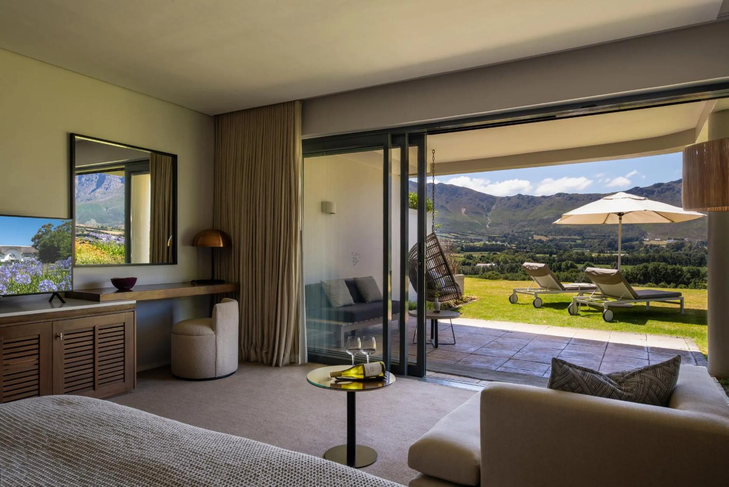 View (from property/room) in Mont Rochelle Hotel and Vineyard