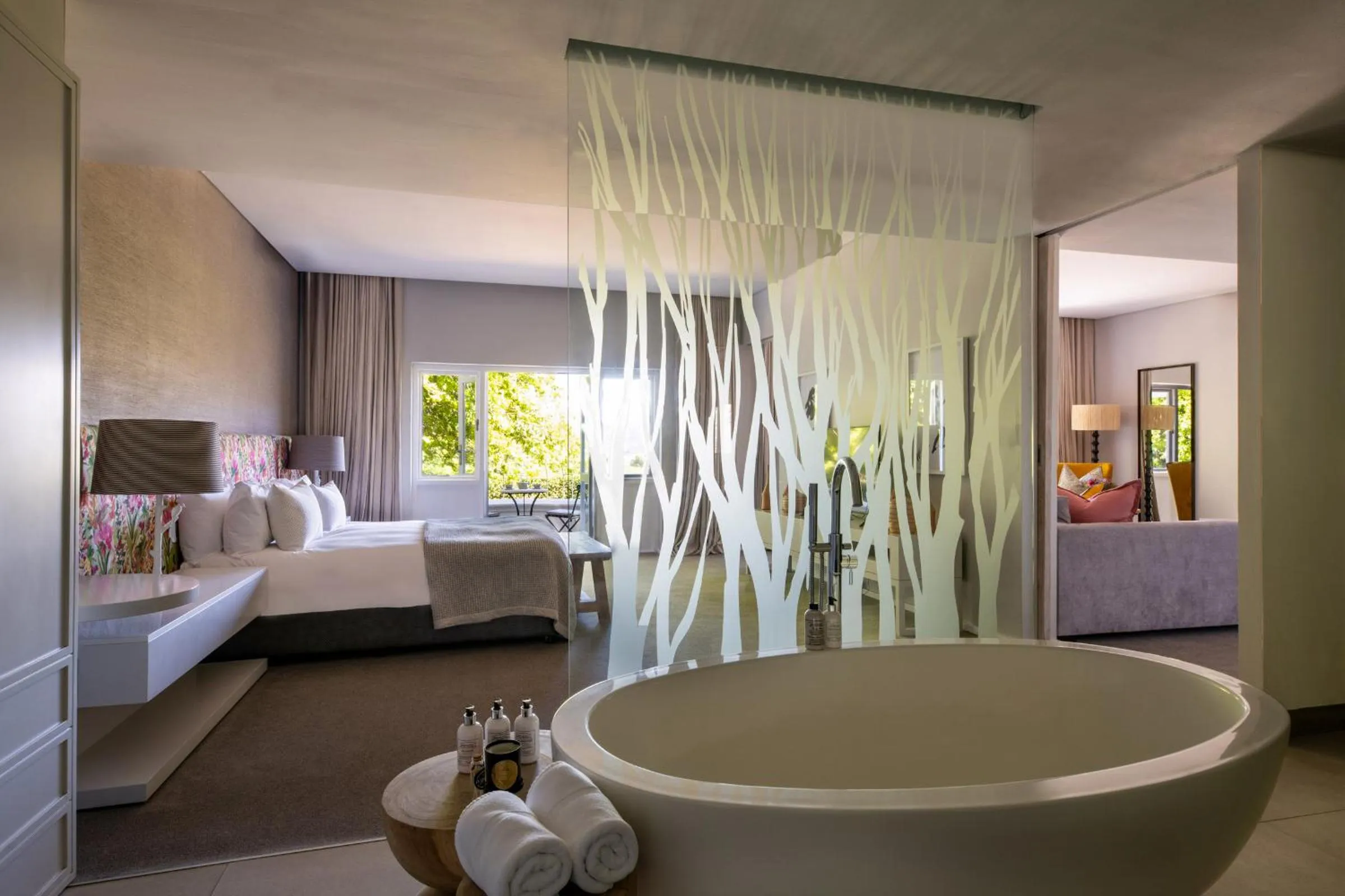 Bedroom, Bed in Mont Rochelle Hotel and Vineyard