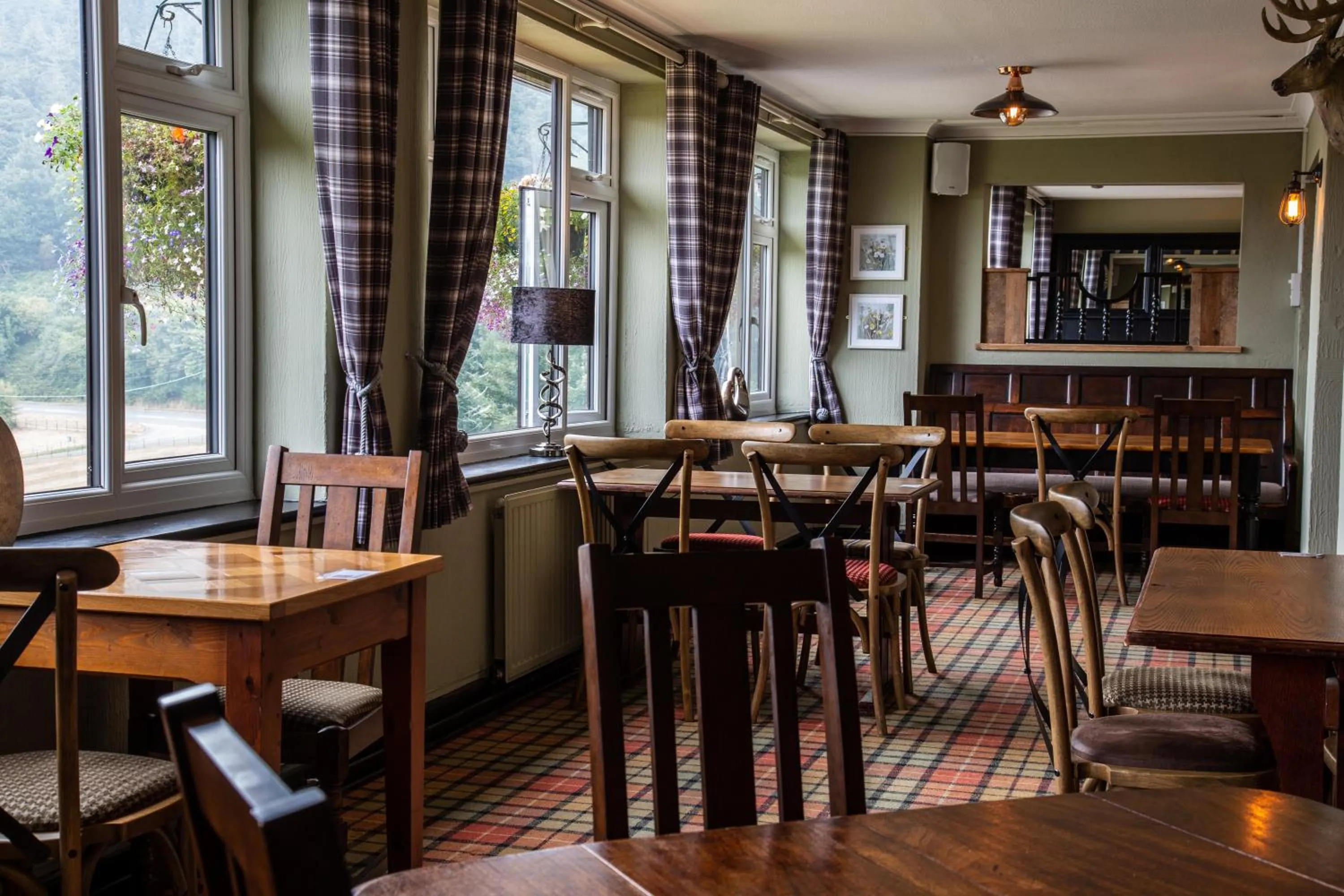 Dining area in The Windmill Inn