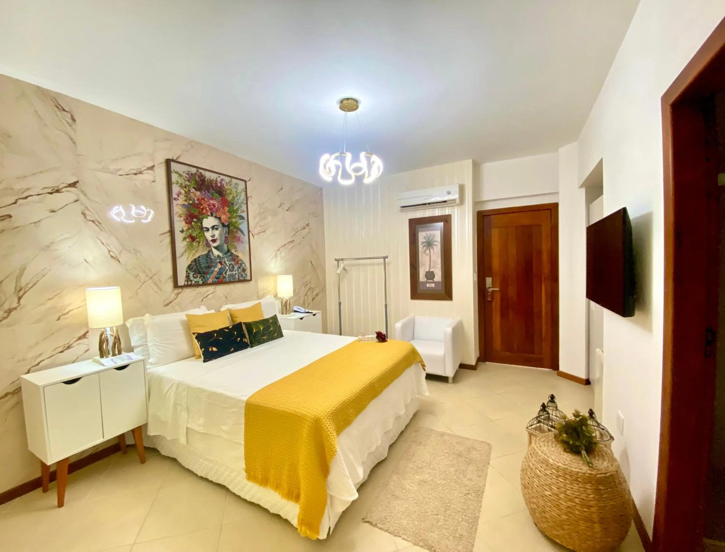 Bed in Charme Pousada Boutique & Spa