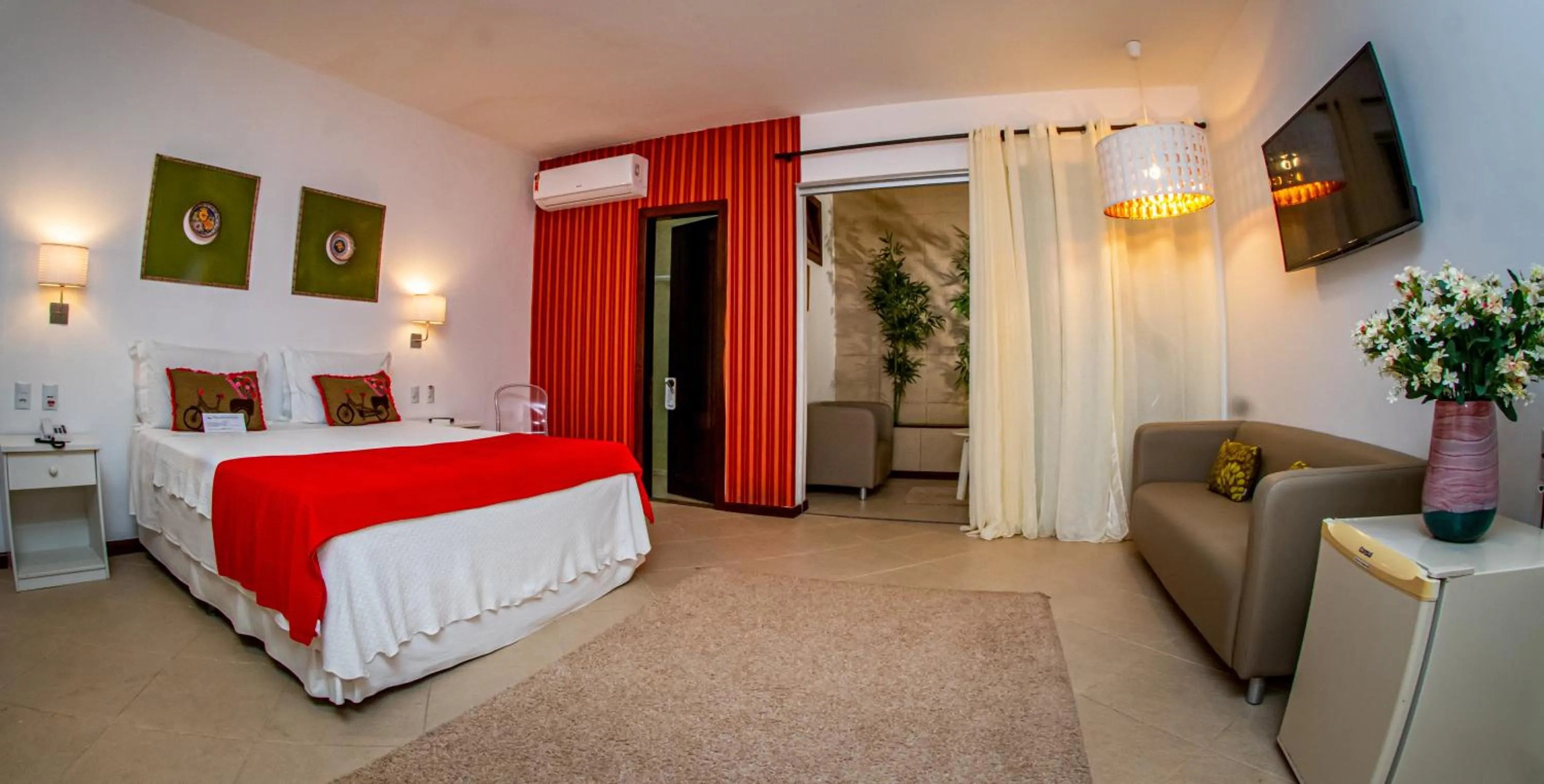 Bedroom, Bed in Charme Pousada Boutique & Spa