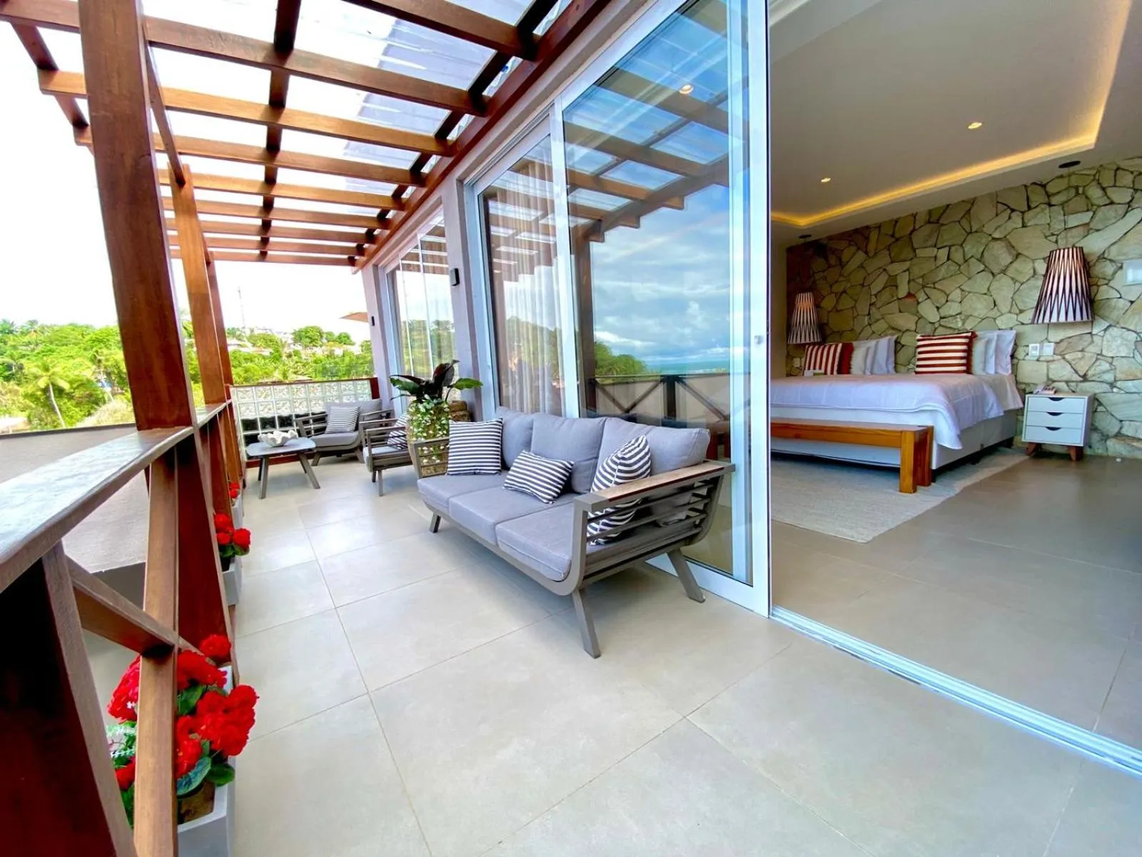 Balcony/Terrace in Charme Pousada Boutique & Spa