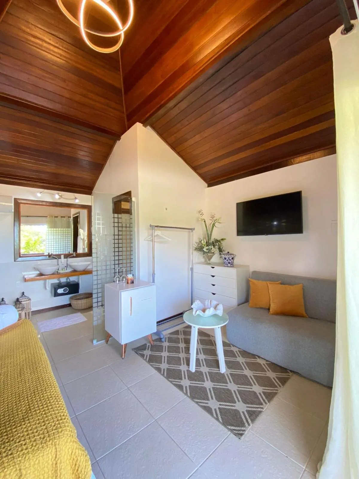 Bed in Charme Pousada Boutique & Spa