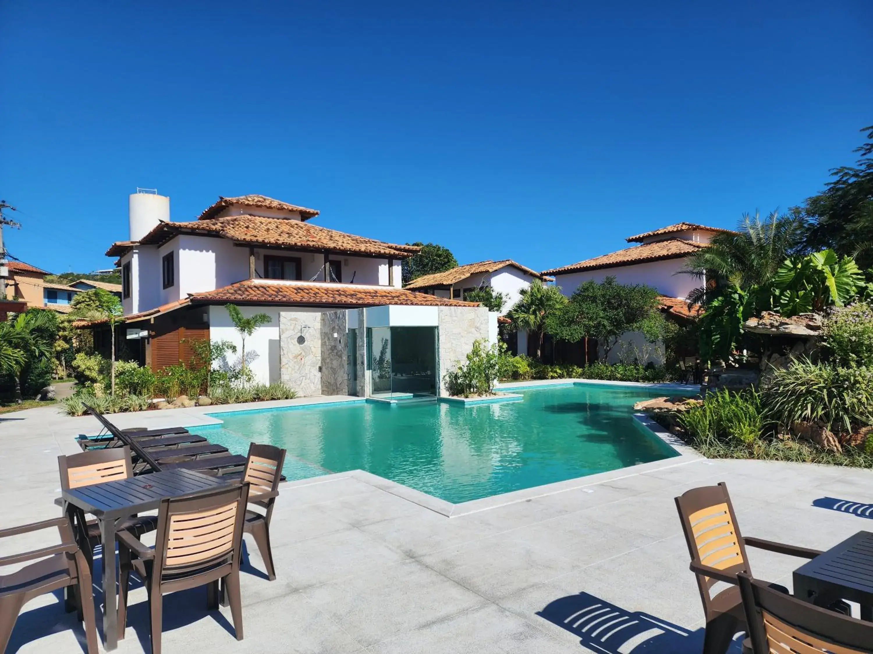 Swimming pool in Pousada dos Tangarás Swimming pool in Pousada dos Tangarás