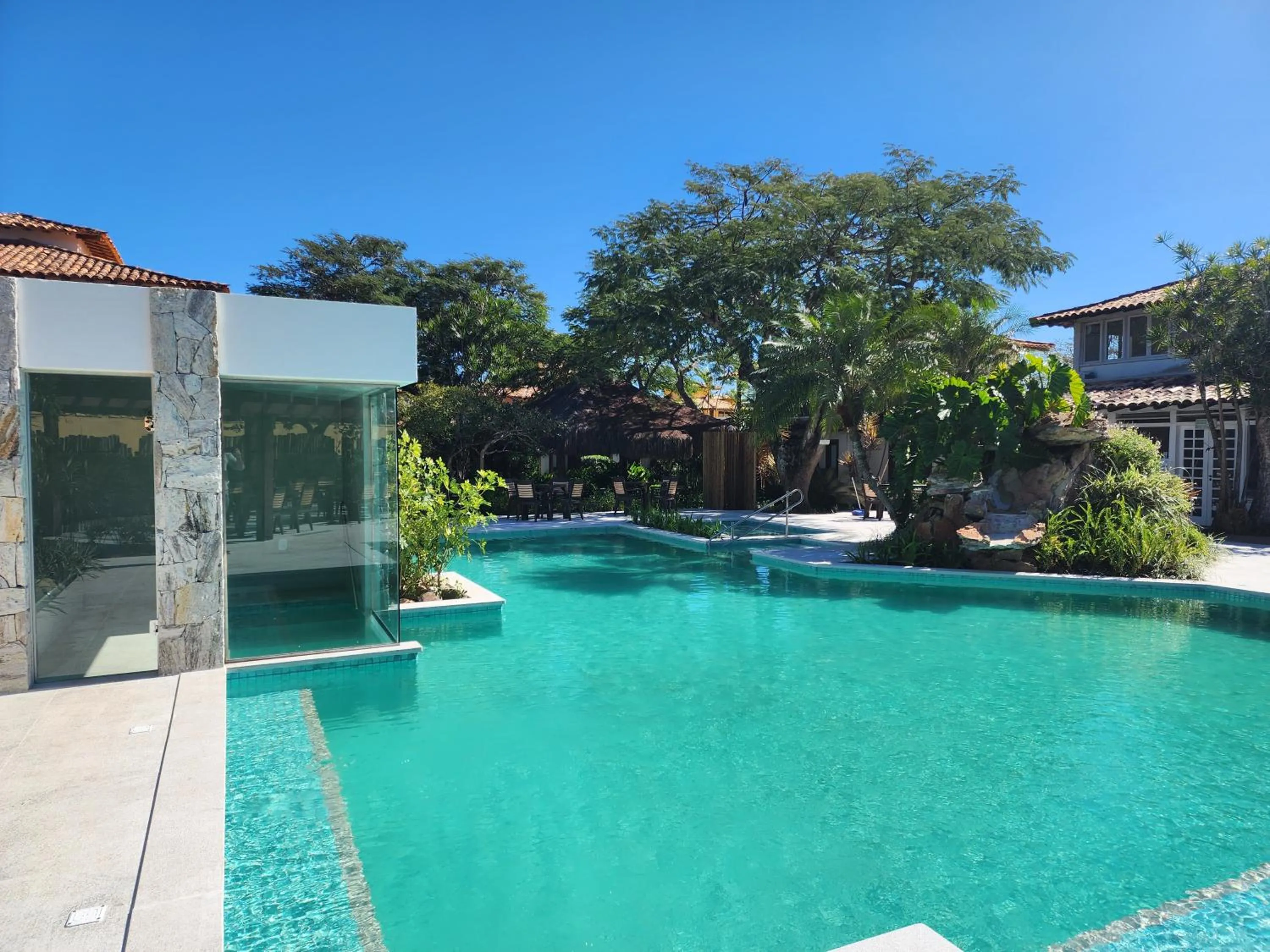 Sauna in Pousada dos Tangarás