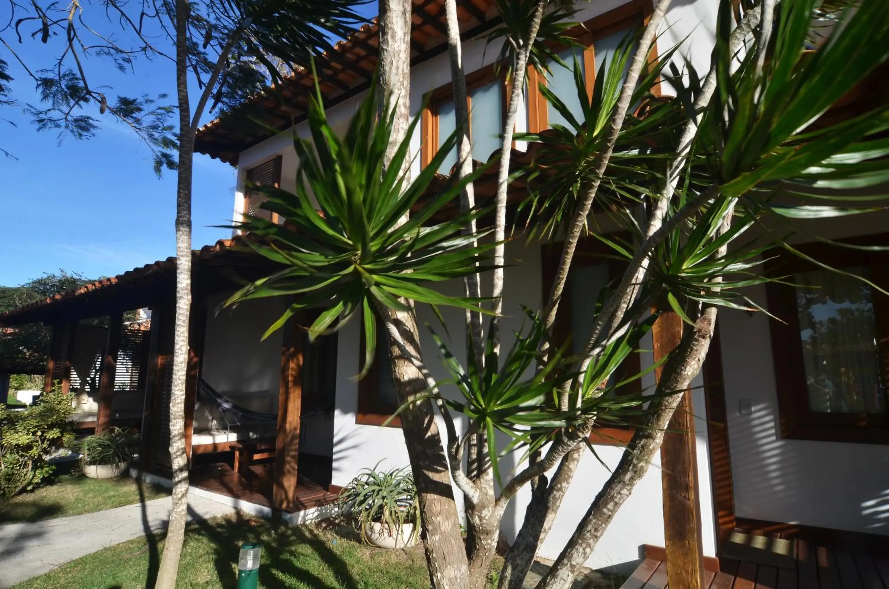 Garden view in Pousada dos Tangarás Garden view in Pousada dos Tangarás