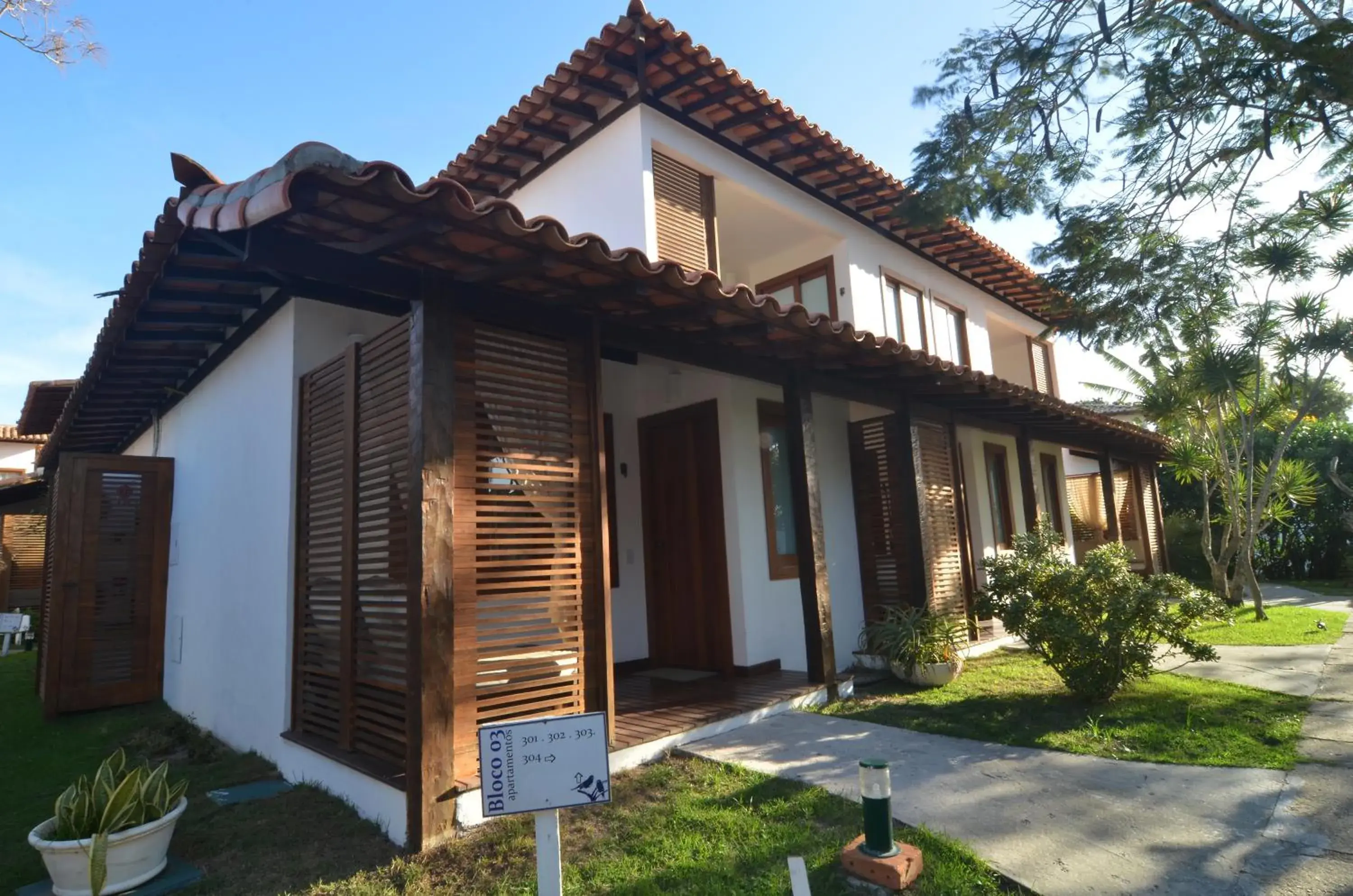 Garden view in Pousada dos Tangarás Garden view in Pousada dos Tangarás