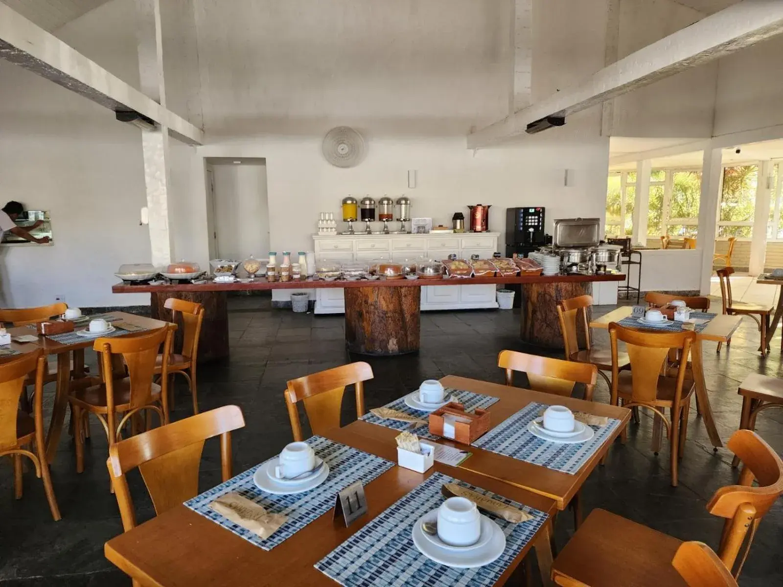 Breakfast in Pousada dos Tangarás Breakfast in Pousada dos Tangarás