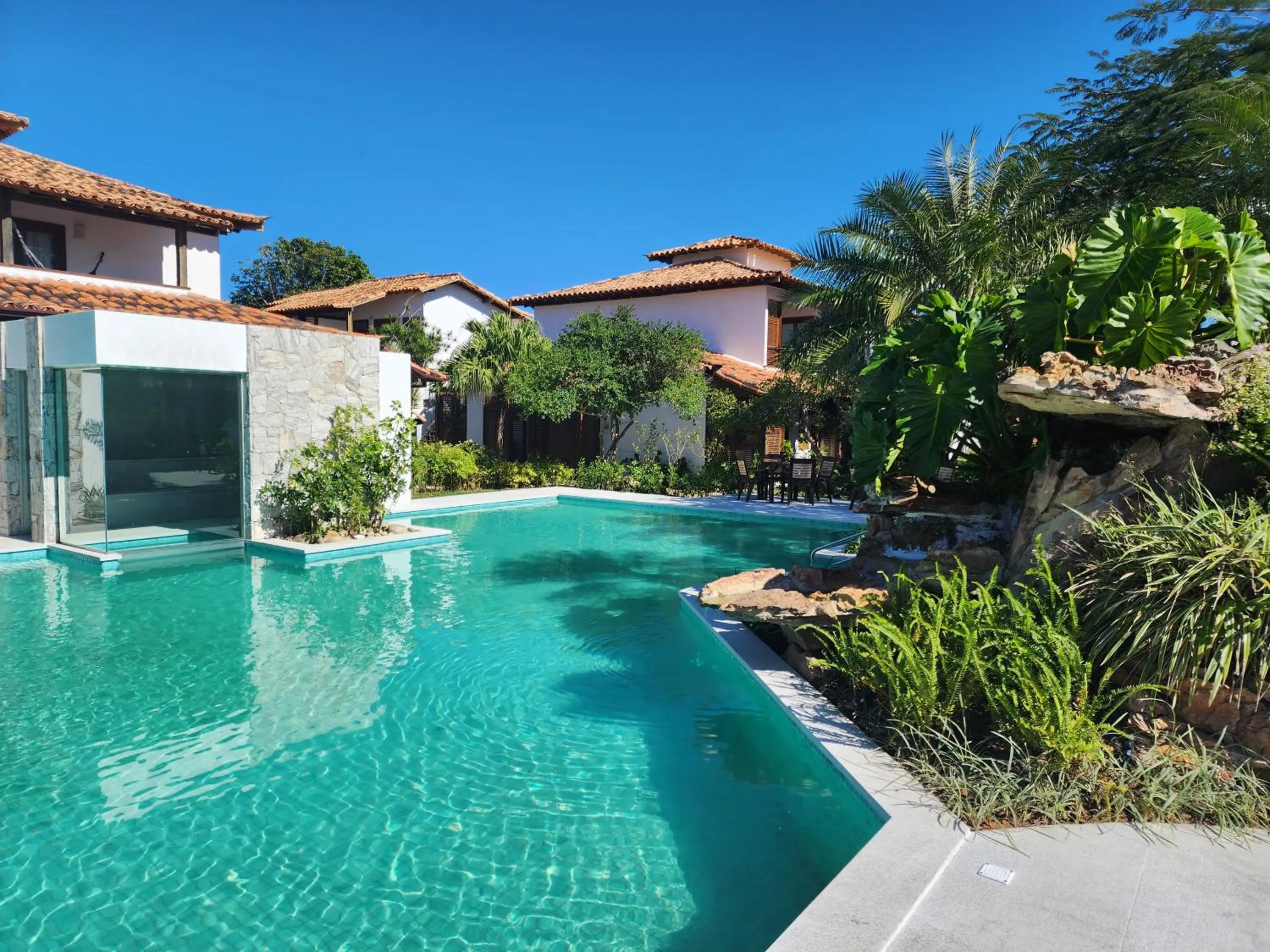 Garden in Pousada dos Tangarás