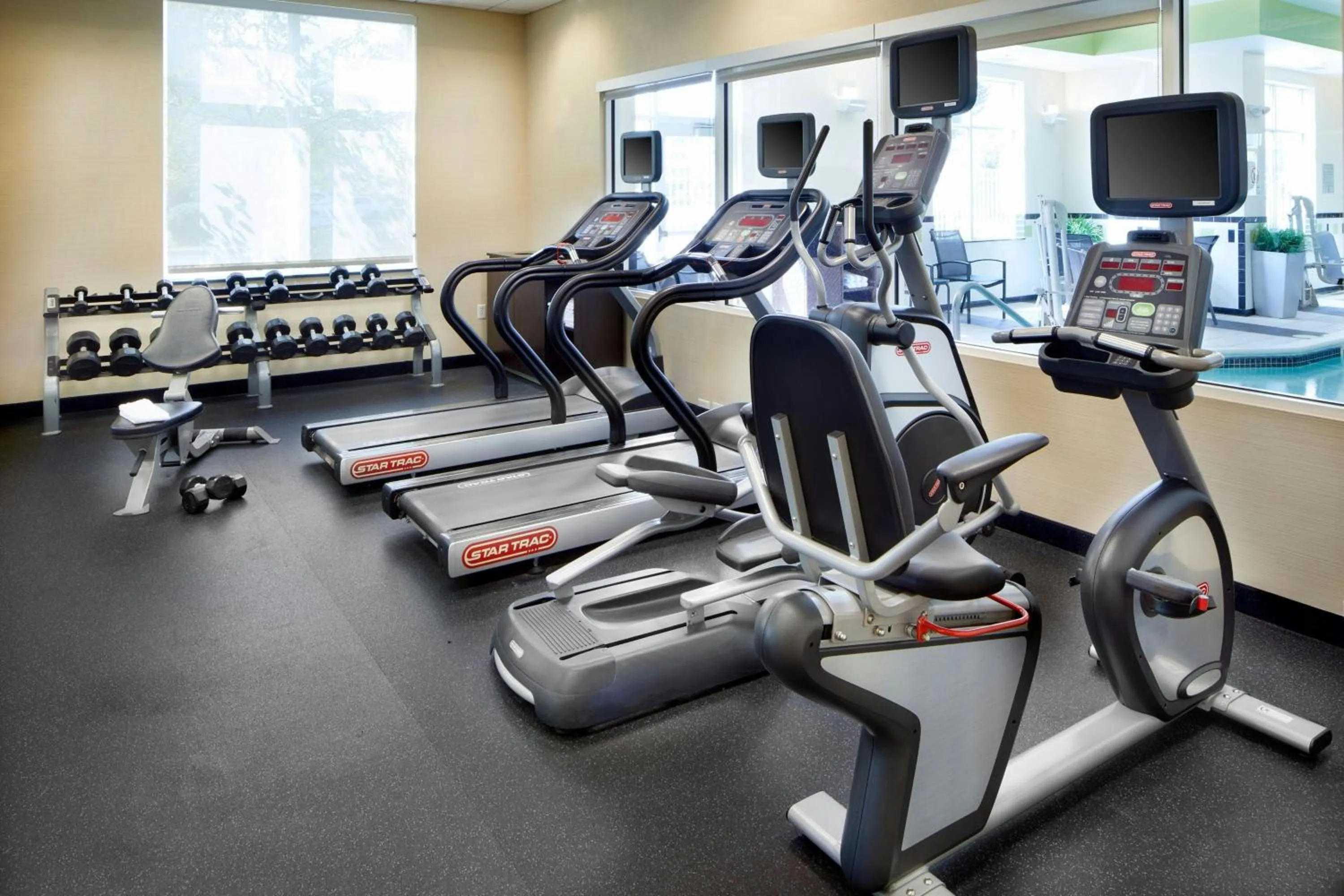 Fitness centre/facilities in Fairfield Inn and Suites Columbus Polaris