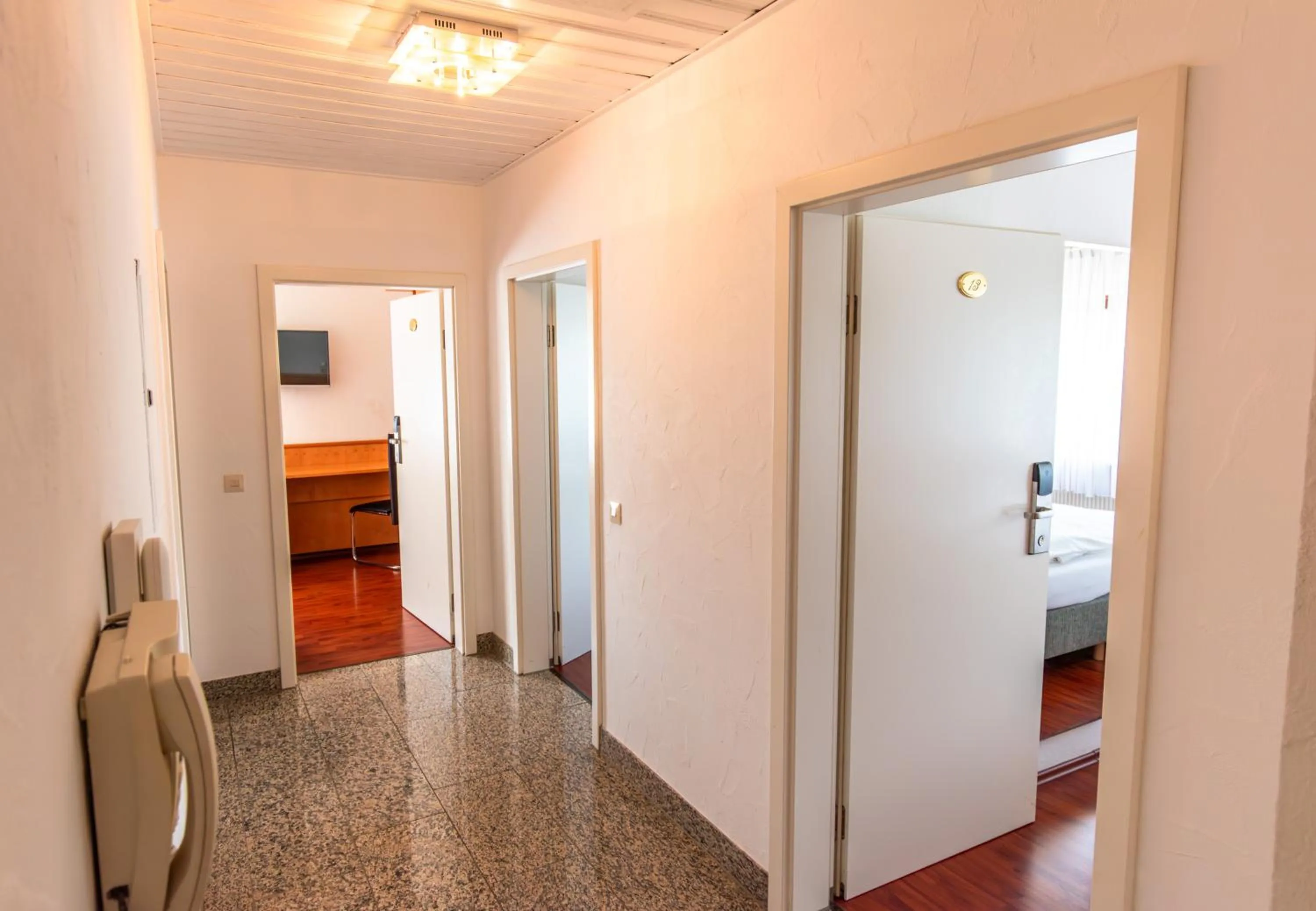 Photo of the whole room, Bed in Hotel und Restaurant Nehrener Hof