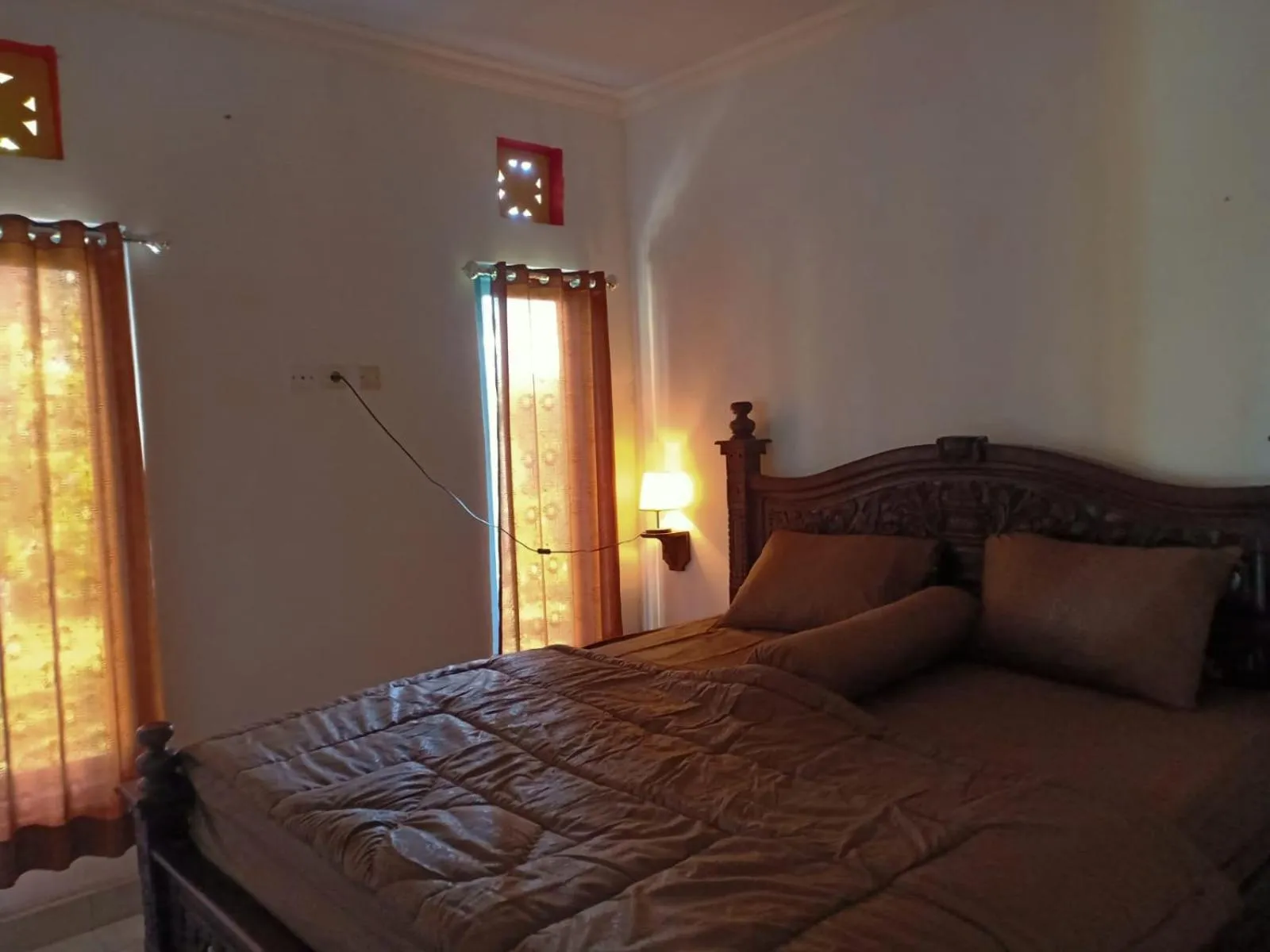 Bed in Sekumpul Local House