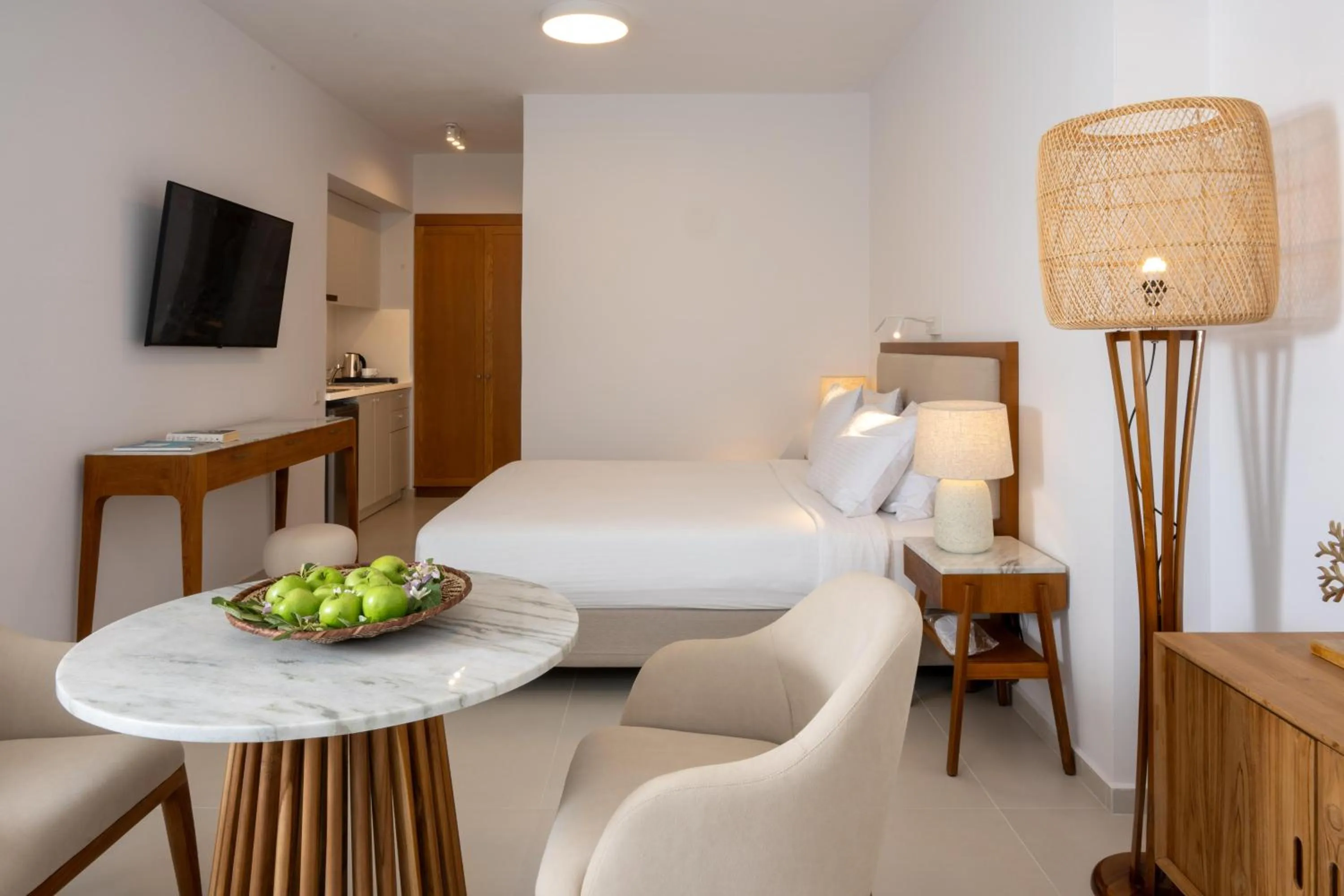 Photo of the whole room, Bed in Leptos Panorama Hotel