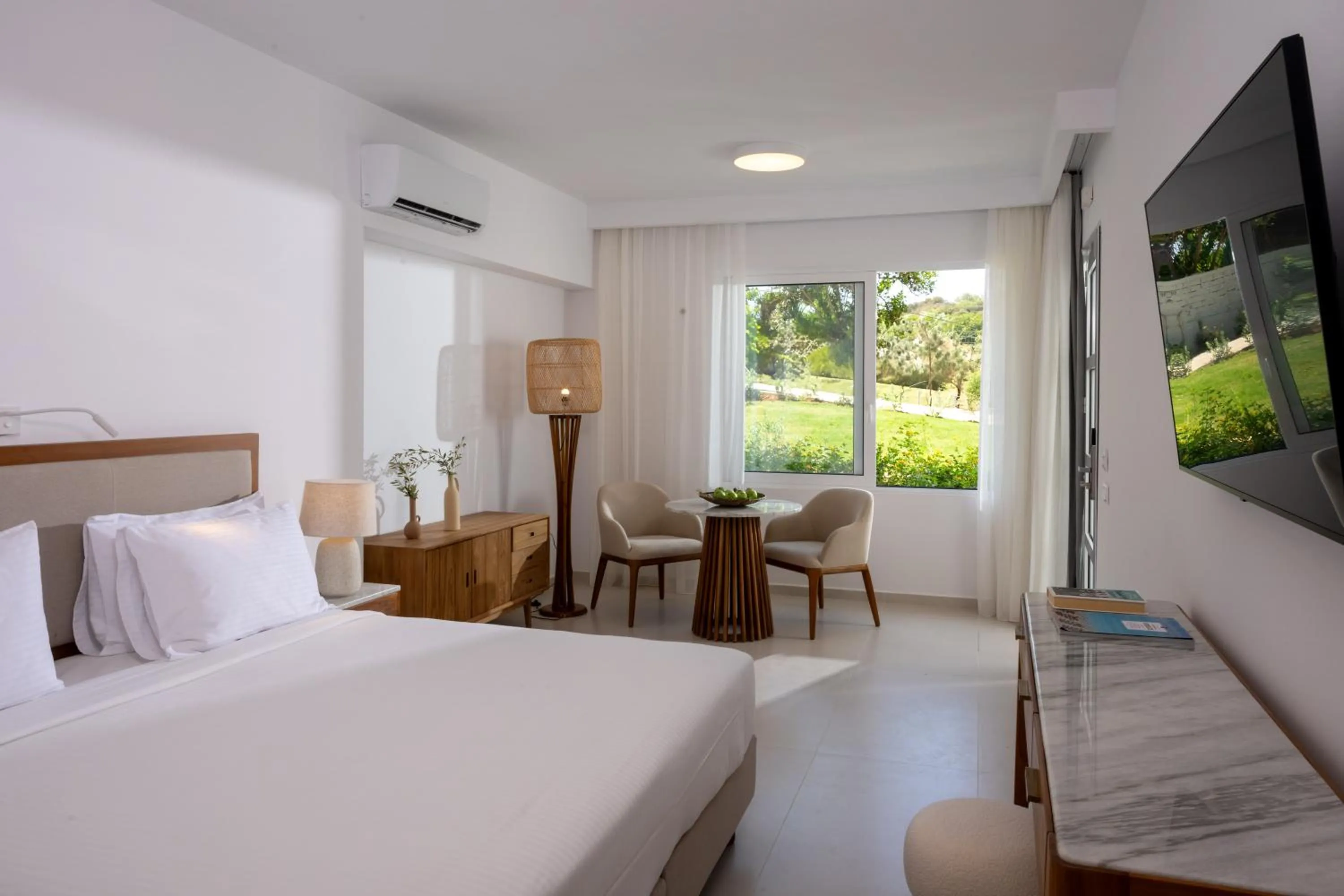 Studio with Side Sea View in Leptos Panorama Hotel