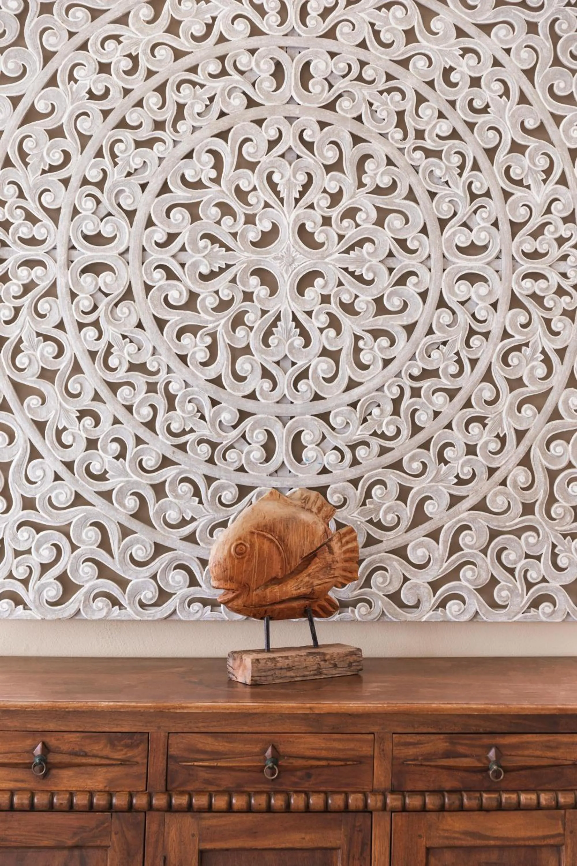 Decorative detail in Leptos Panorama Hotel