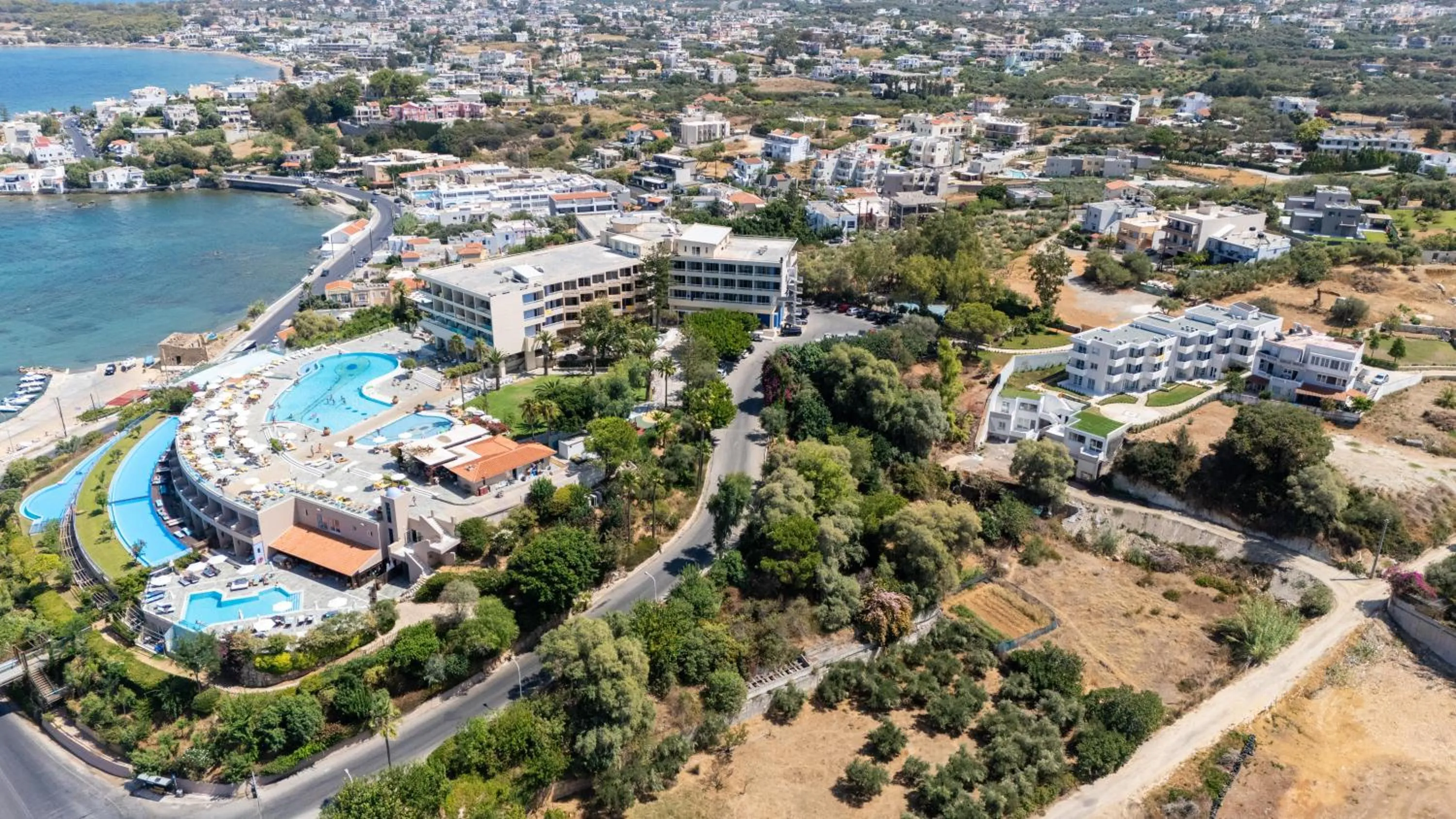 Property building in Leptos Panorama Hotel