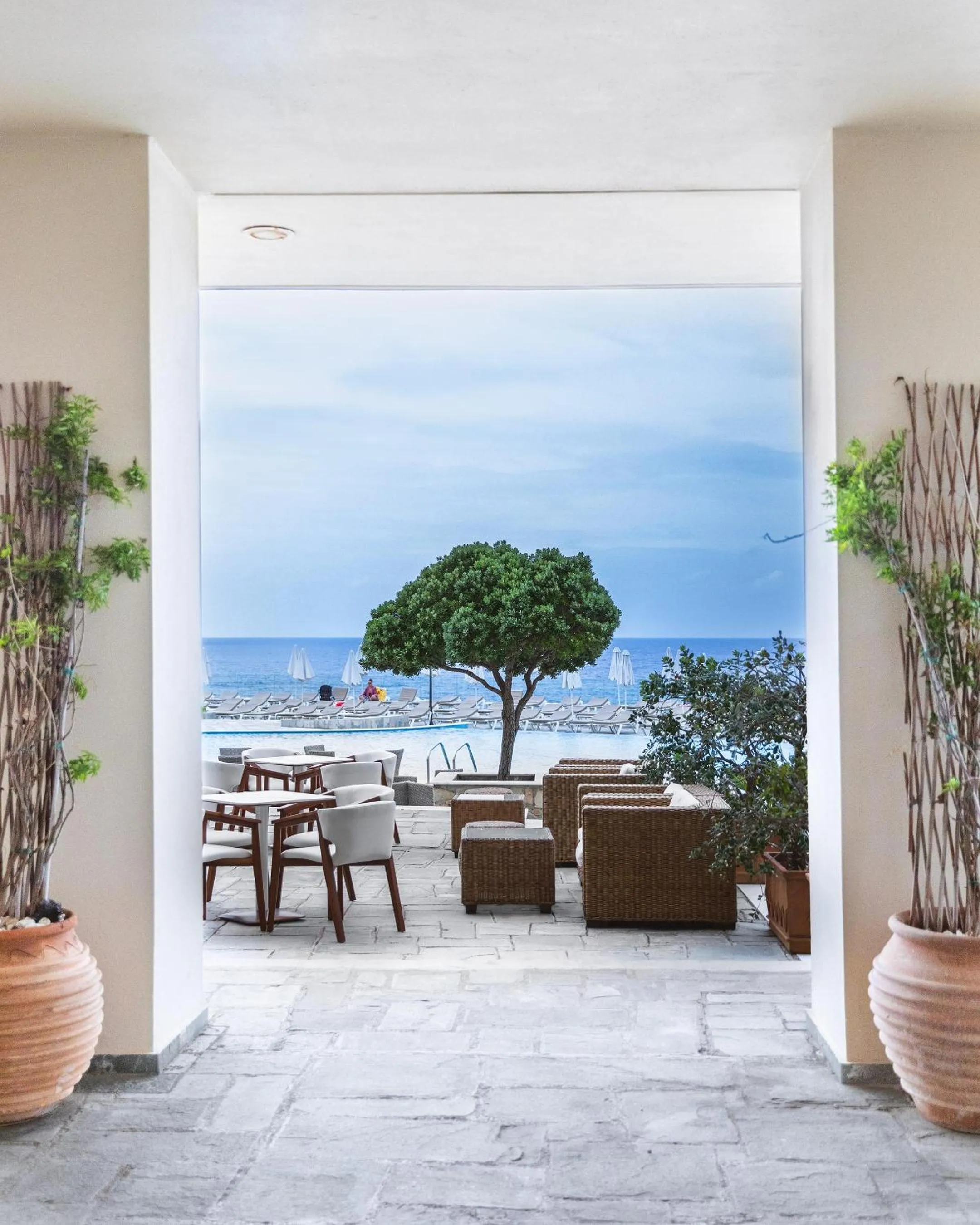 Balcony/Terrace in Leptos Panorama Hotel