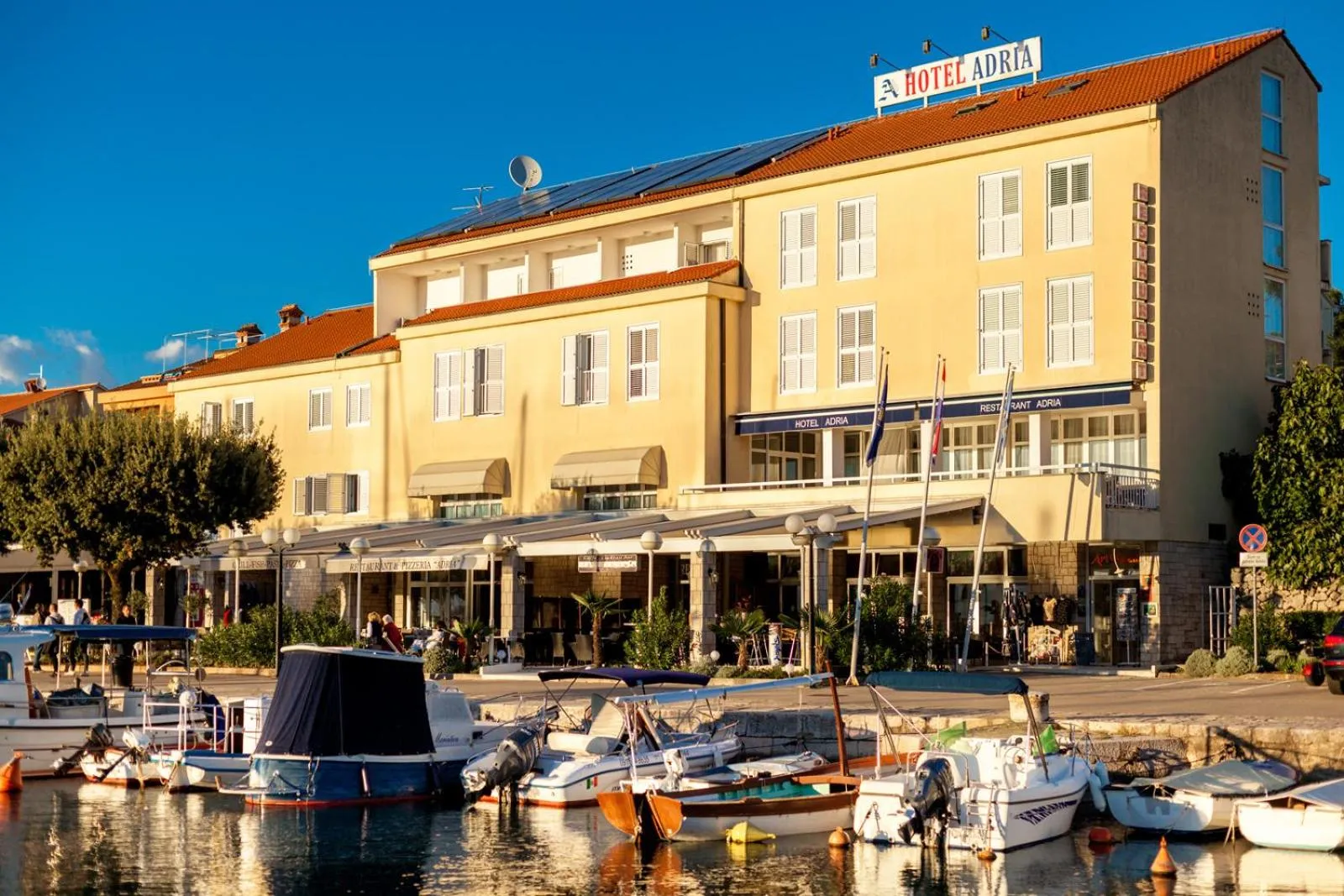 Property building in Hotel Adria