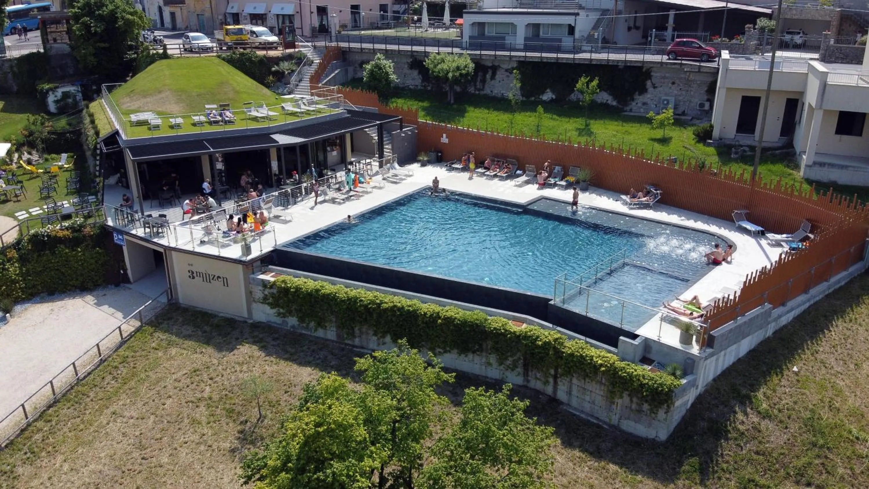 Pool view in Stella D'Oro - Hotel & Apartments