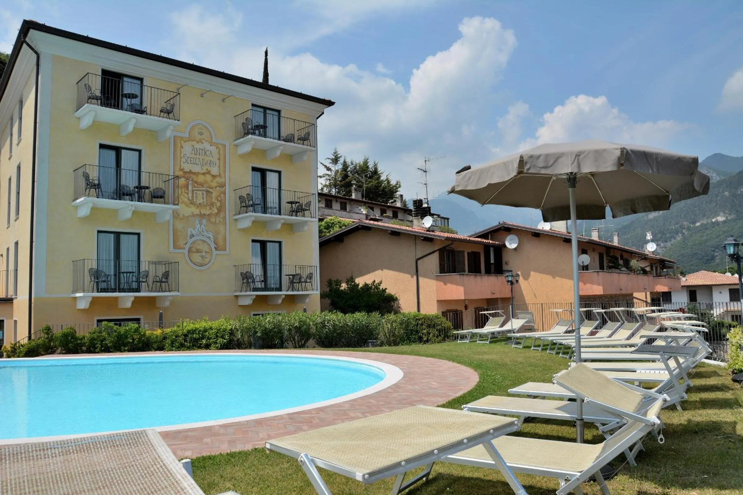 Swimming pool in Stella D'Oro - Hotel & Apartments