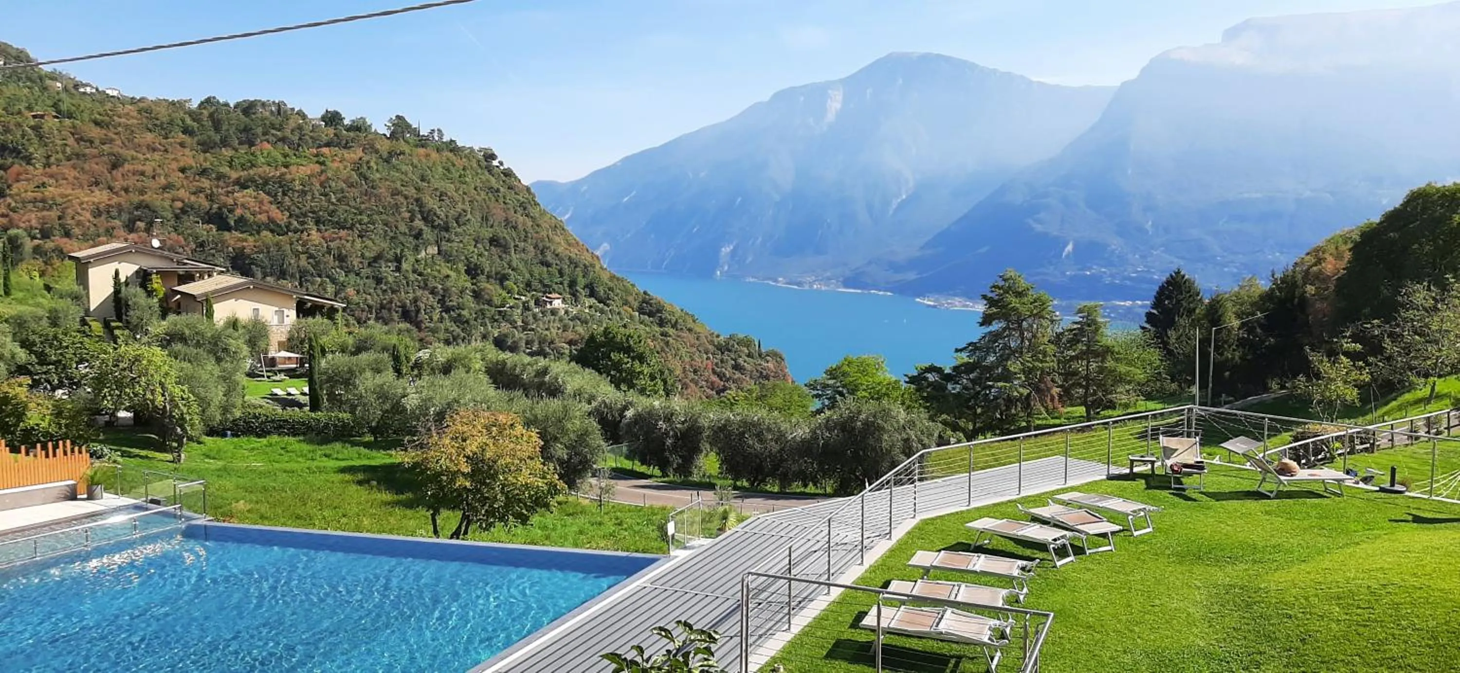 Lake view in Stella D'Oro - Hotel & Apartments