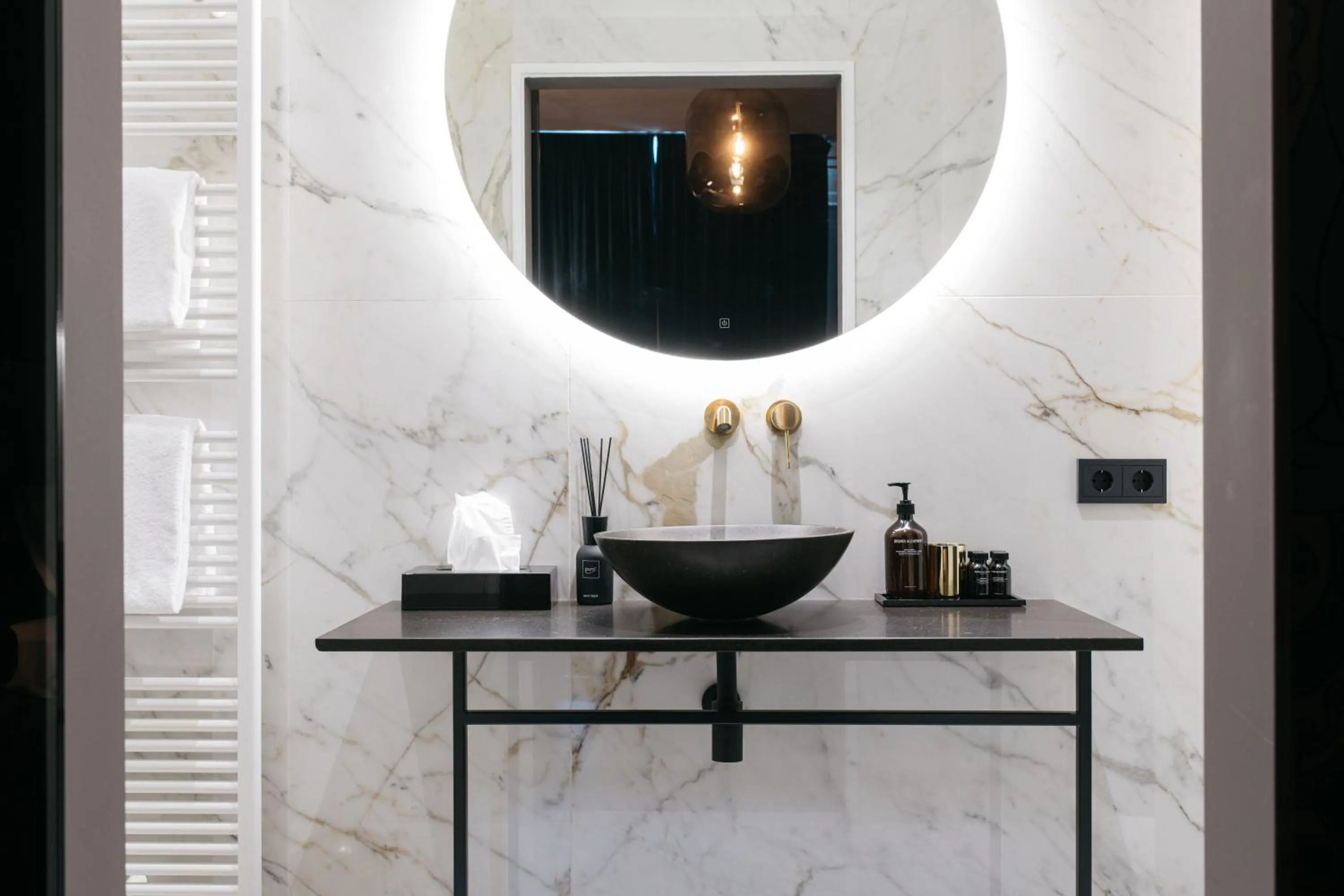 Bathroom in Hotel Britannique