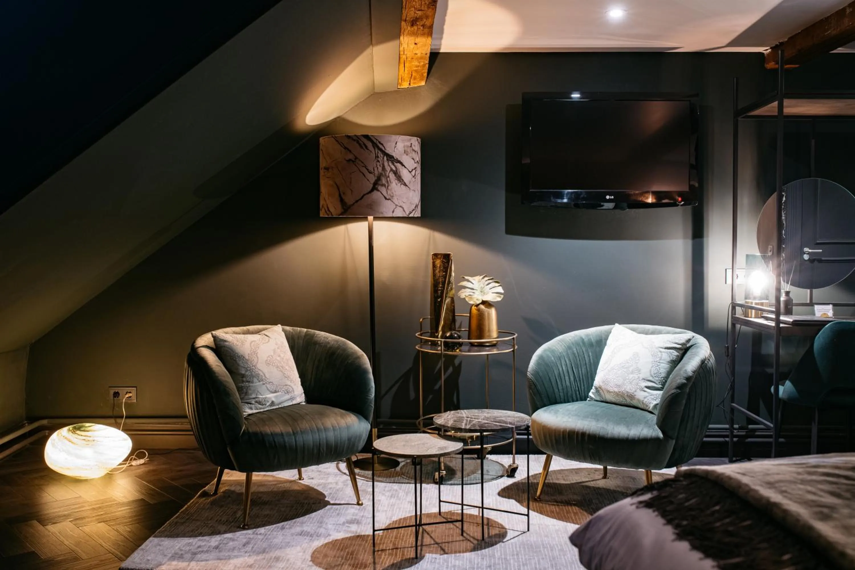 Decorative detail in Hotel Britannique