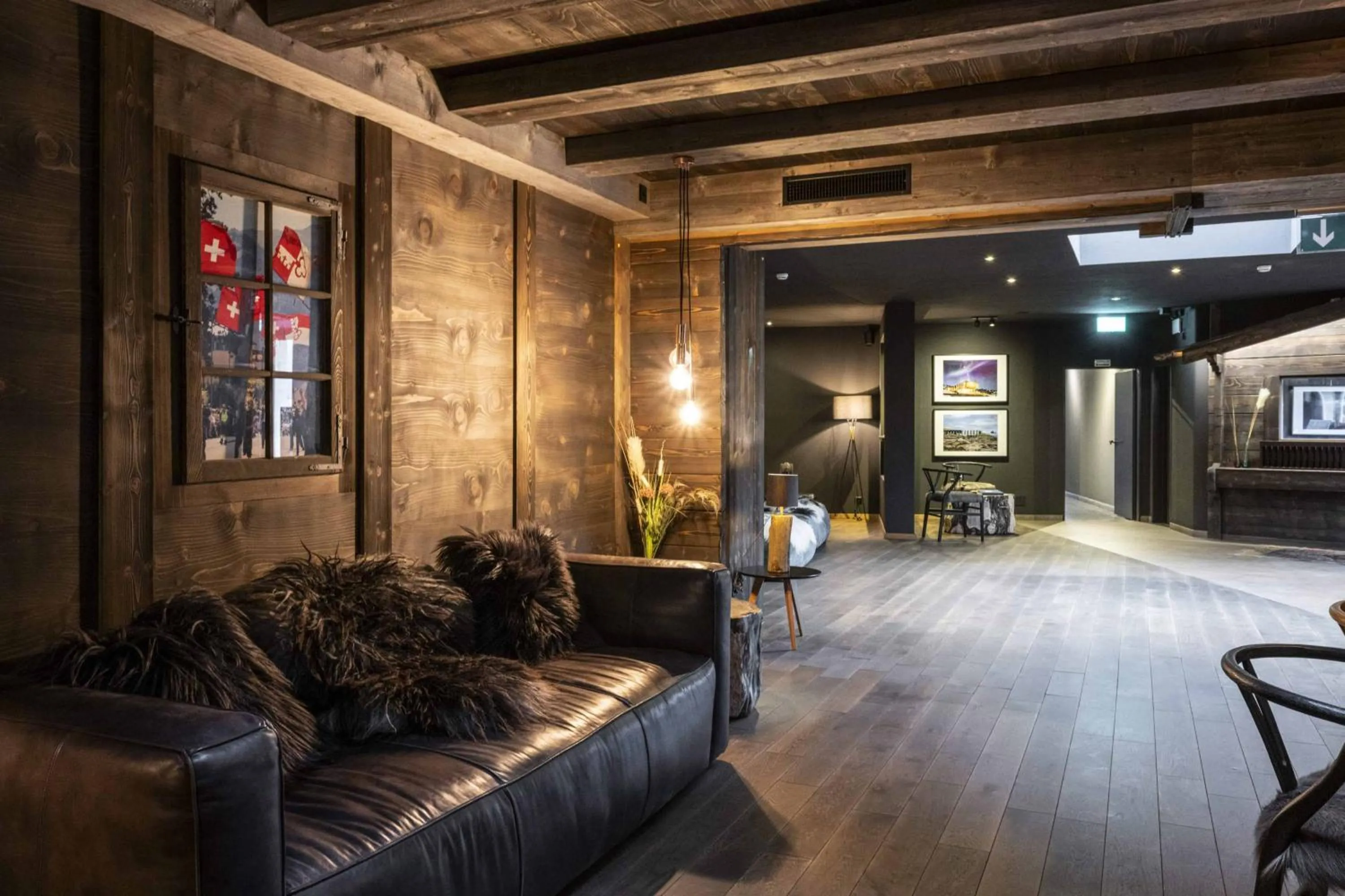 Lounge or bar in Hotel Restaurant Bänklialp