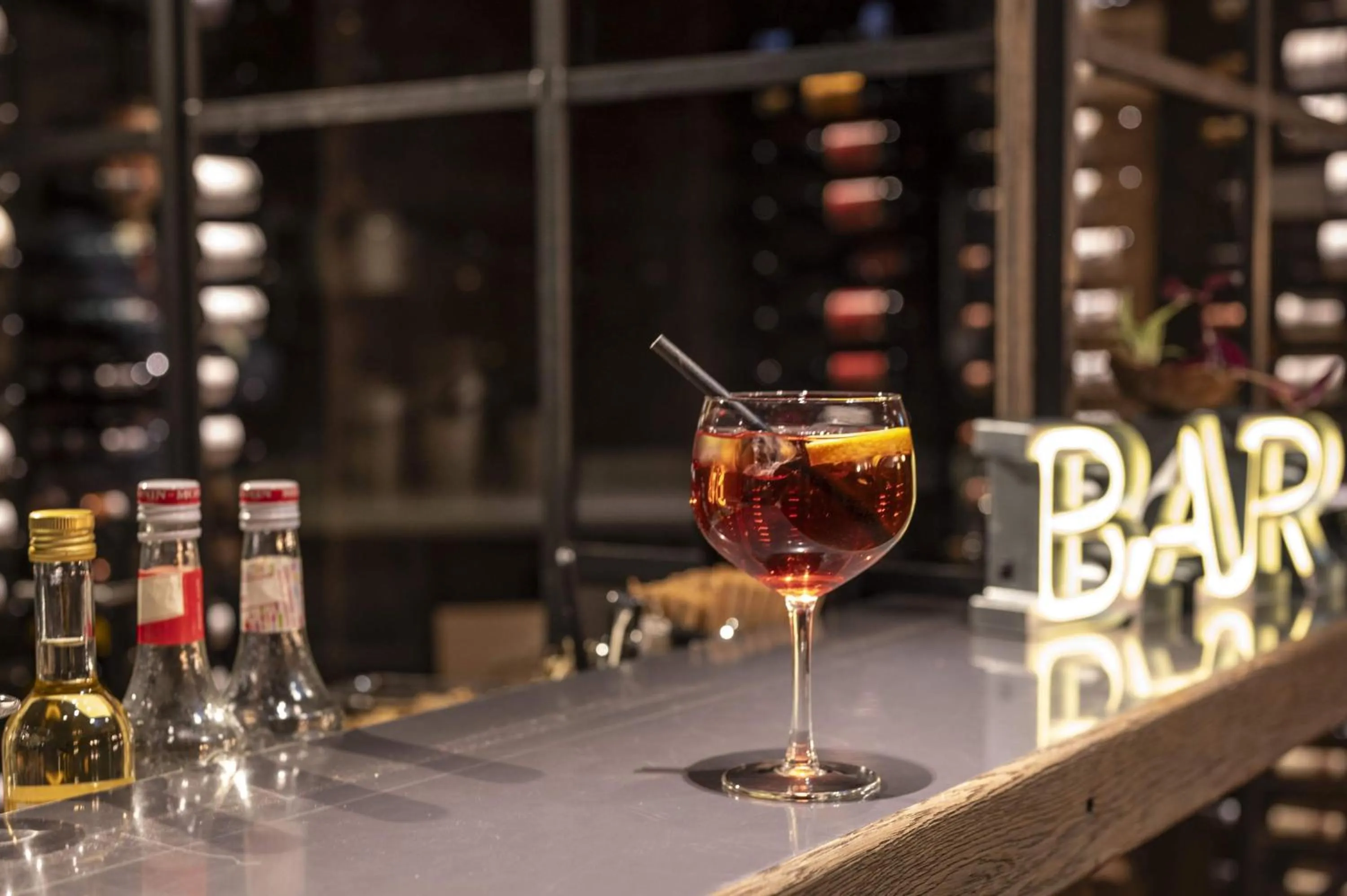 Lounge or bar in Hotel Restaurant Bänklialp