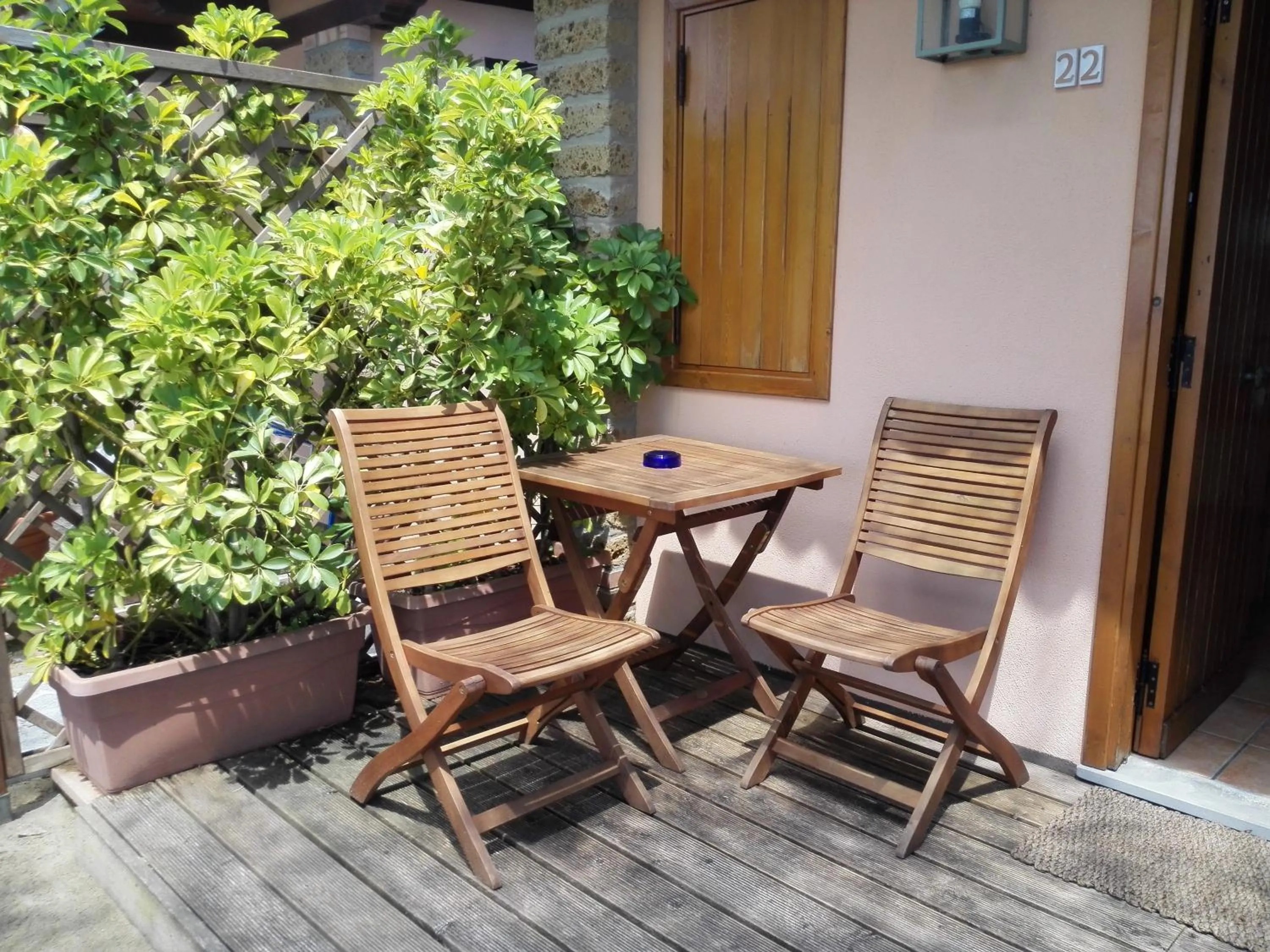 Patio in Hotel Acquasanta