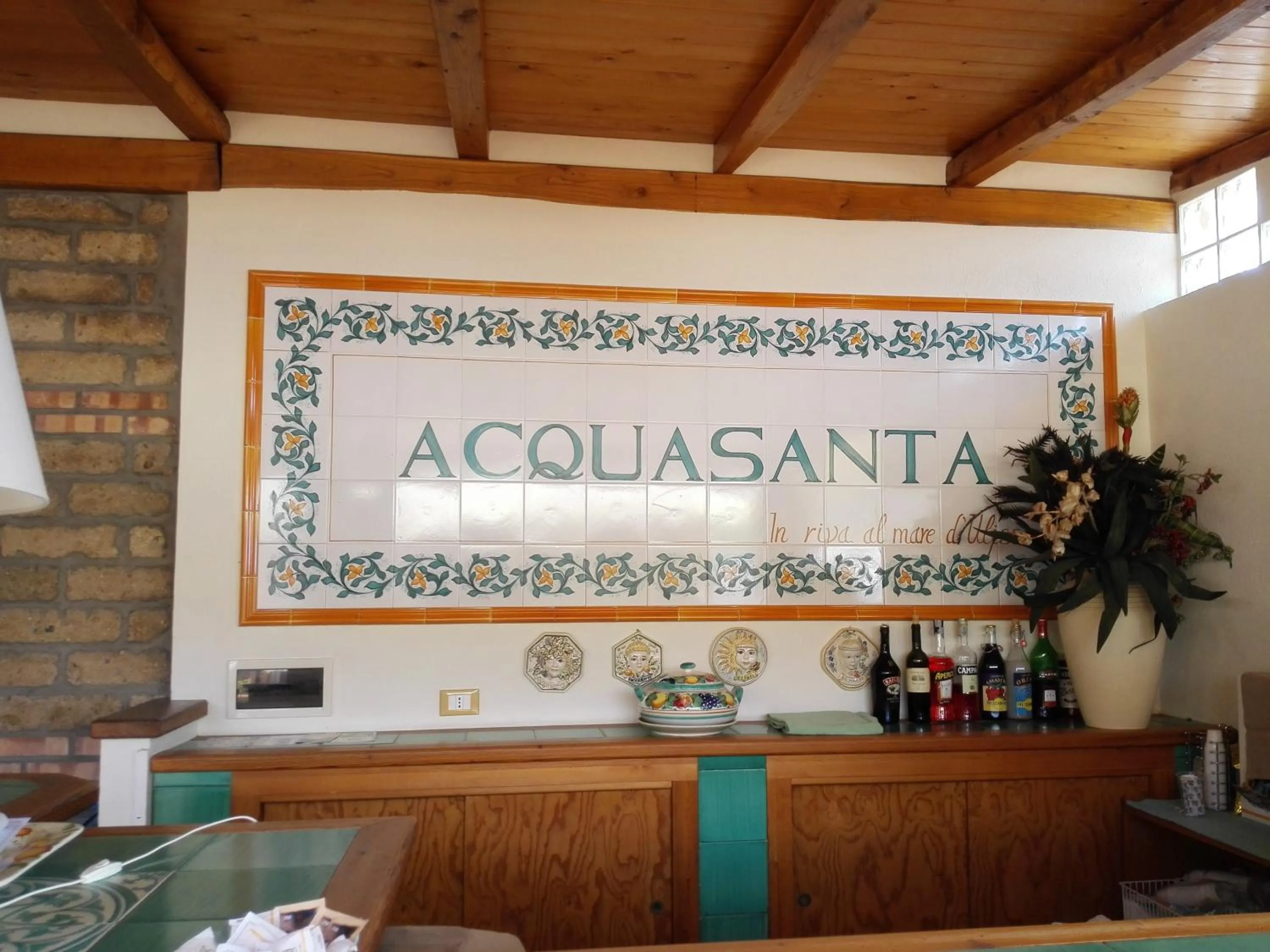 Lounge or bar in Hotel Acquasanta