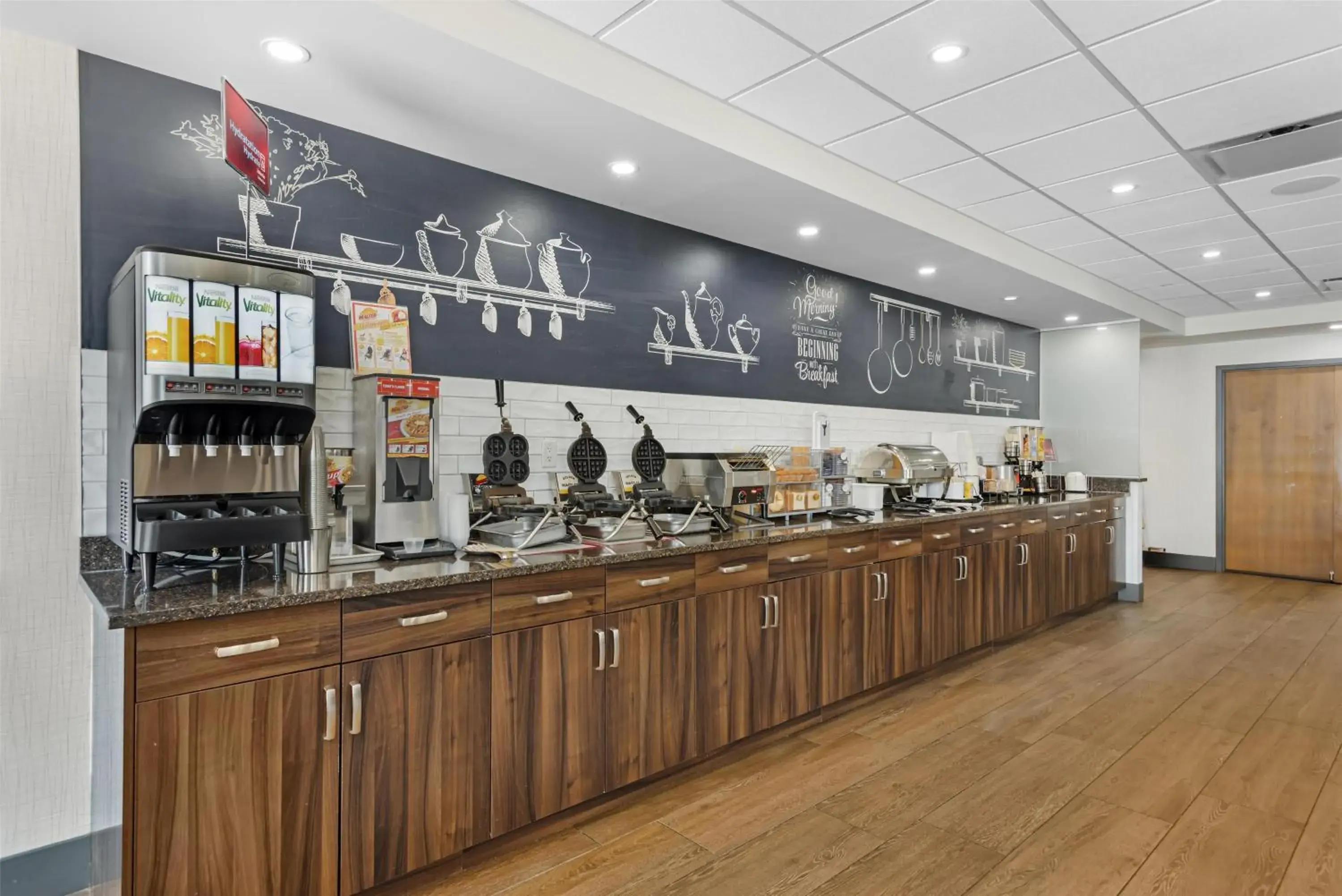 Breakfast in Best Western Plus Suites Downtown Calgary Breakfast in Best Western Plus Suites Downtown Calgary