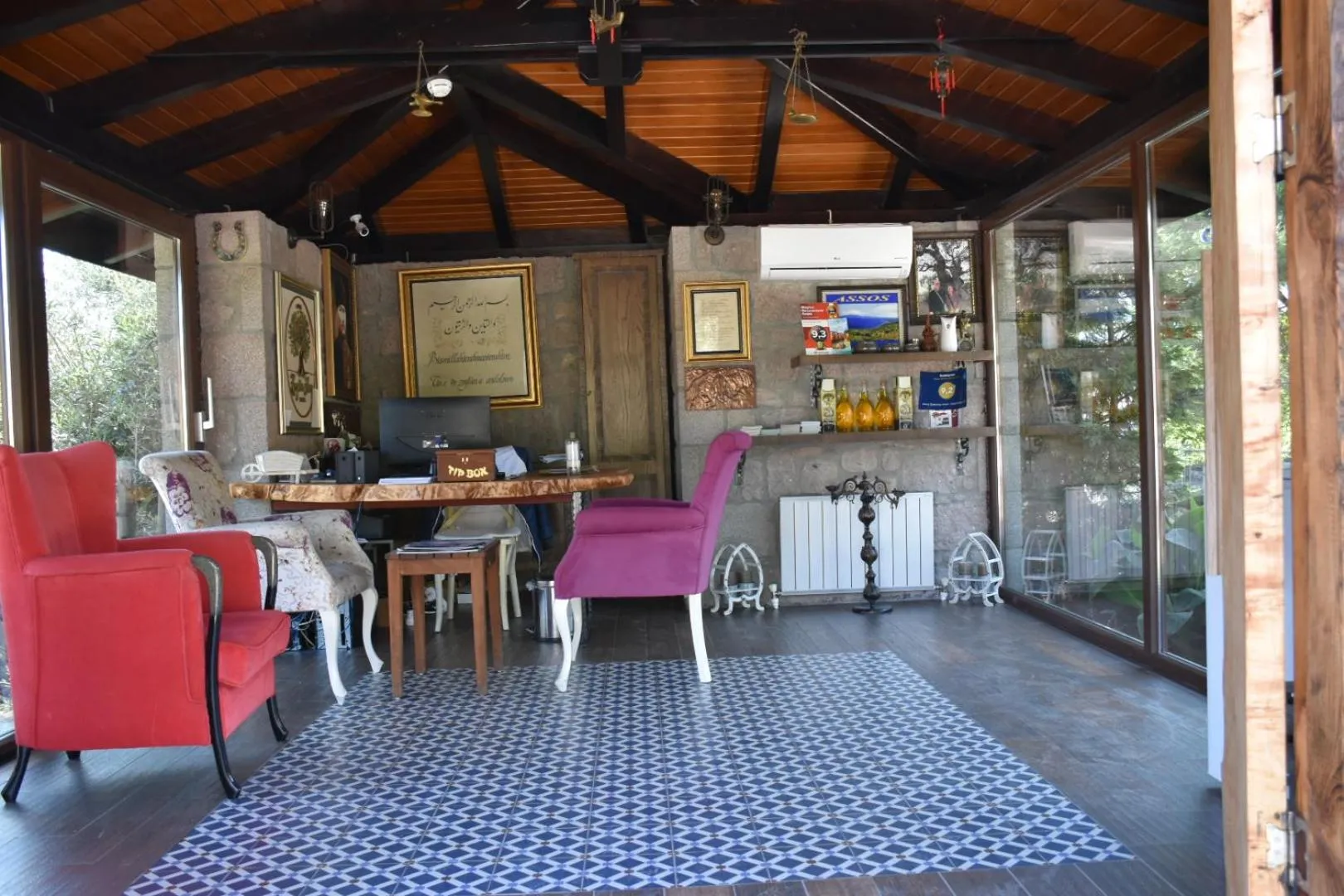 Lobby or reception in Assos Zeyti̇n Han Special Class Hotel Adults only 12