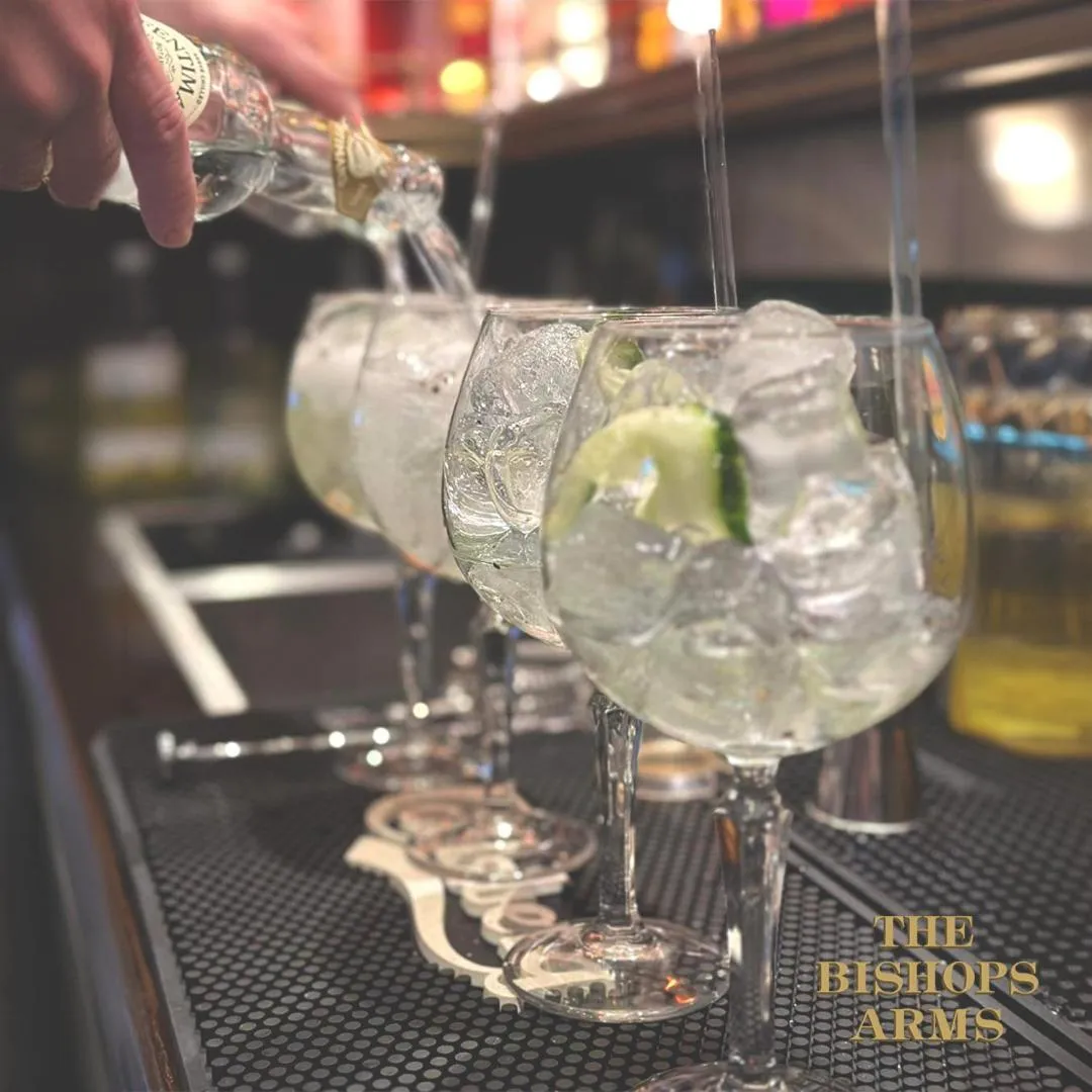 Alcoholic drinks in Hotel Bishops Arms Mora