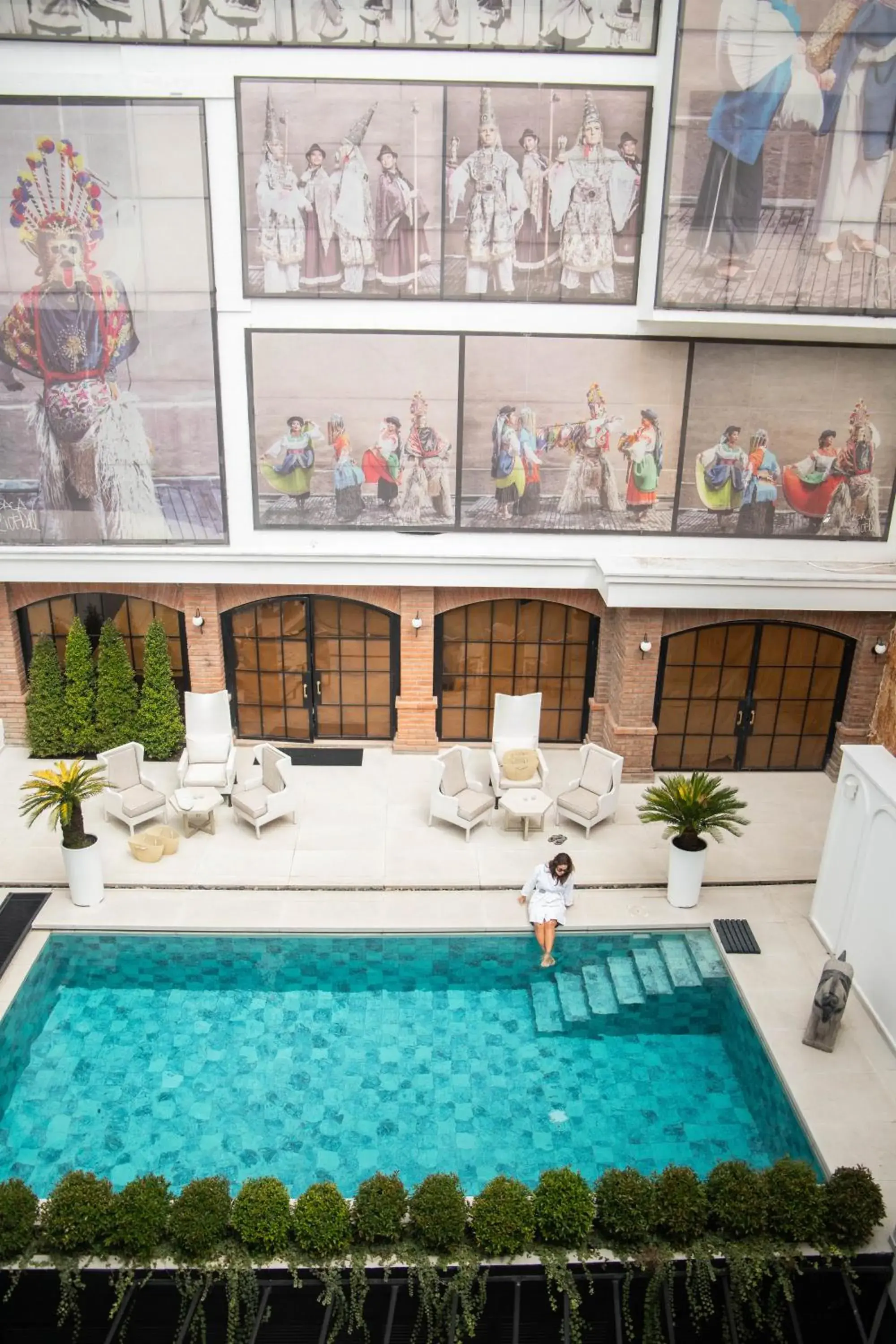 Pool view in Illa Experience Hotel Pool view in Illa Experience Hotel