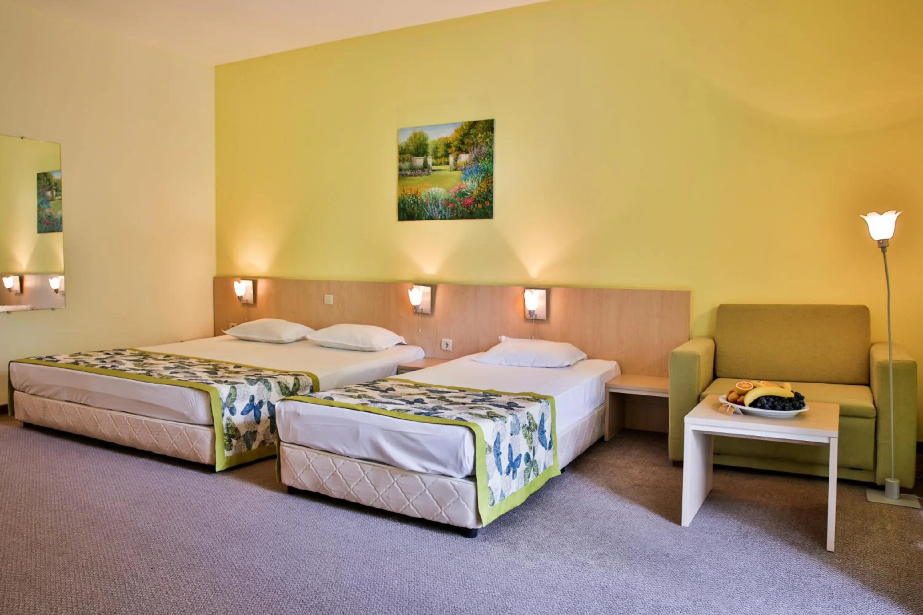 Bed in Golden Beach Park Hotel - All inclusive