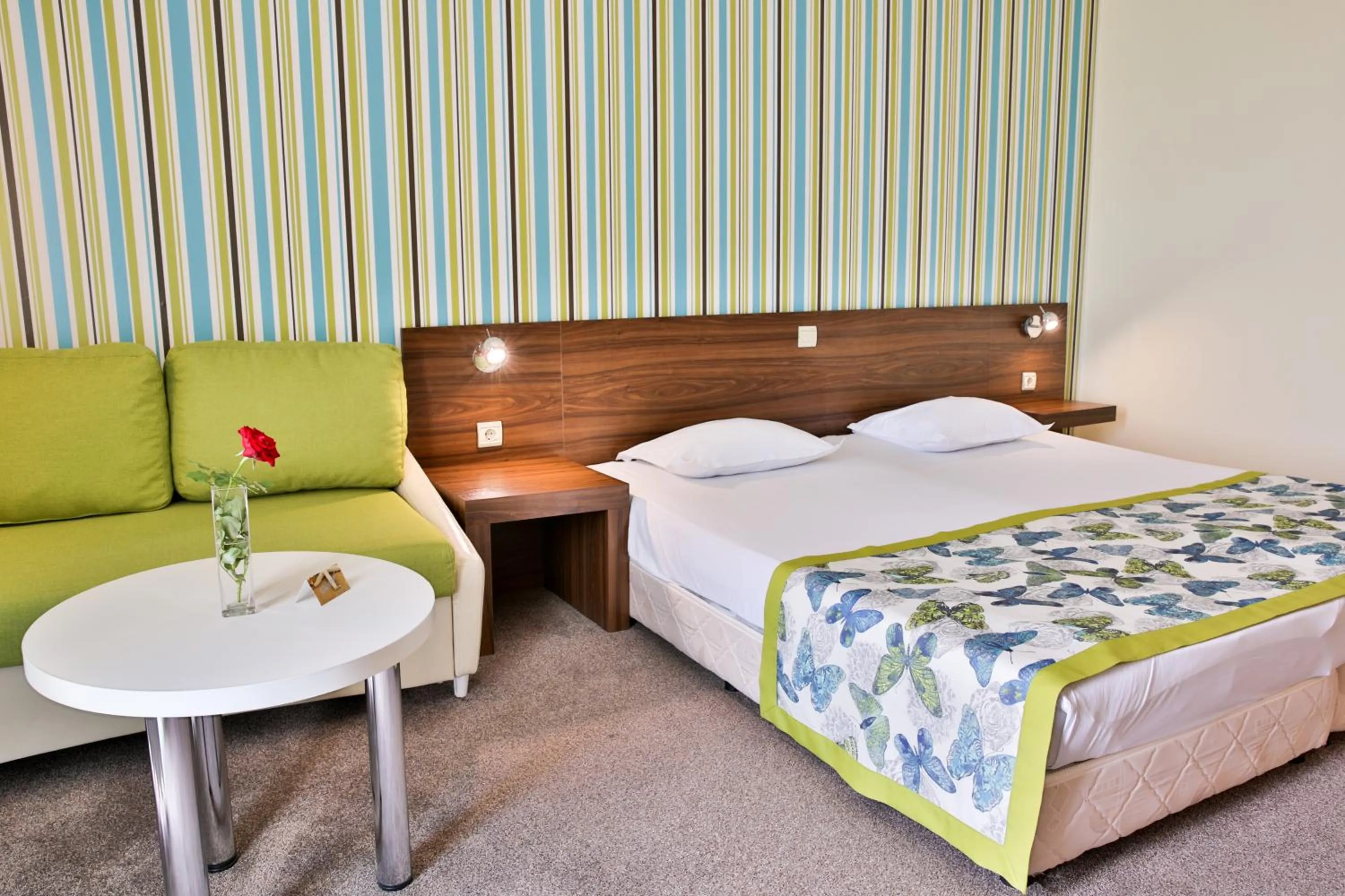 Bed in Golden Beach Park Hotel - All inclusive