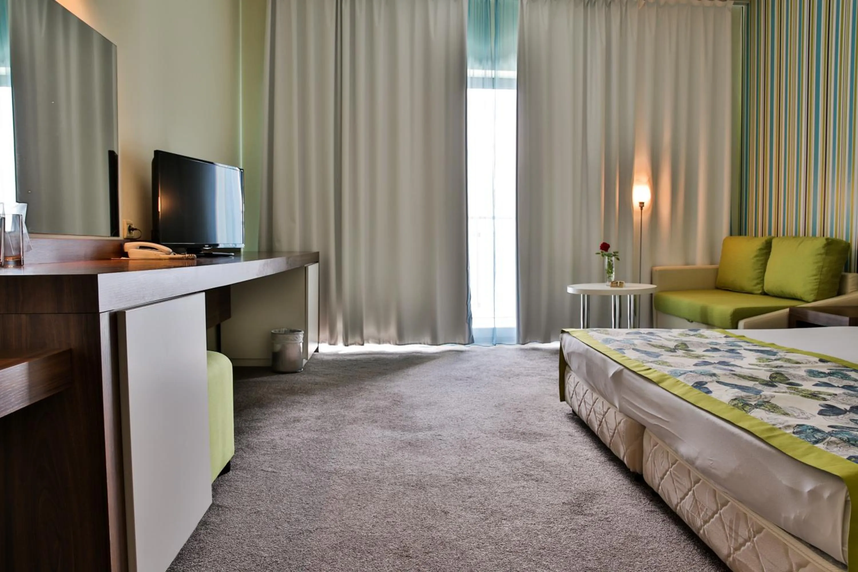 Bed in Golden Beach Park Hotel - All inclusive