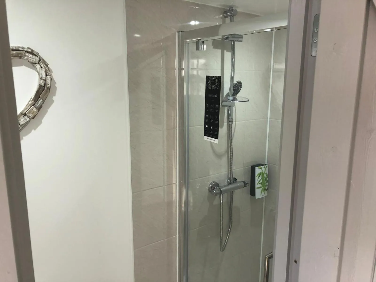 Shower in Explorers Retreat Matlock Bath