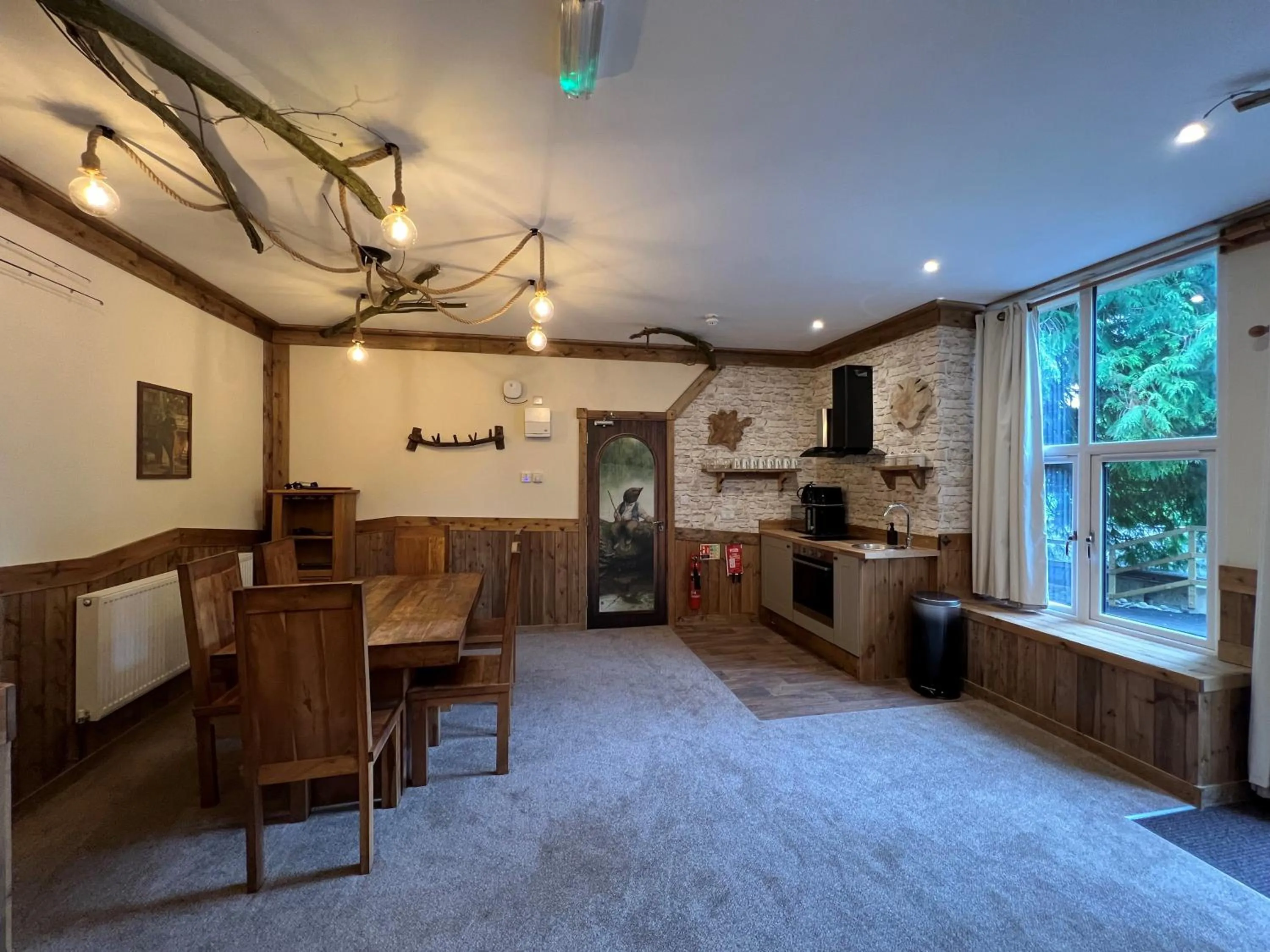 Kitchen or kitchenette in Explorers Retreat Matlock Bath