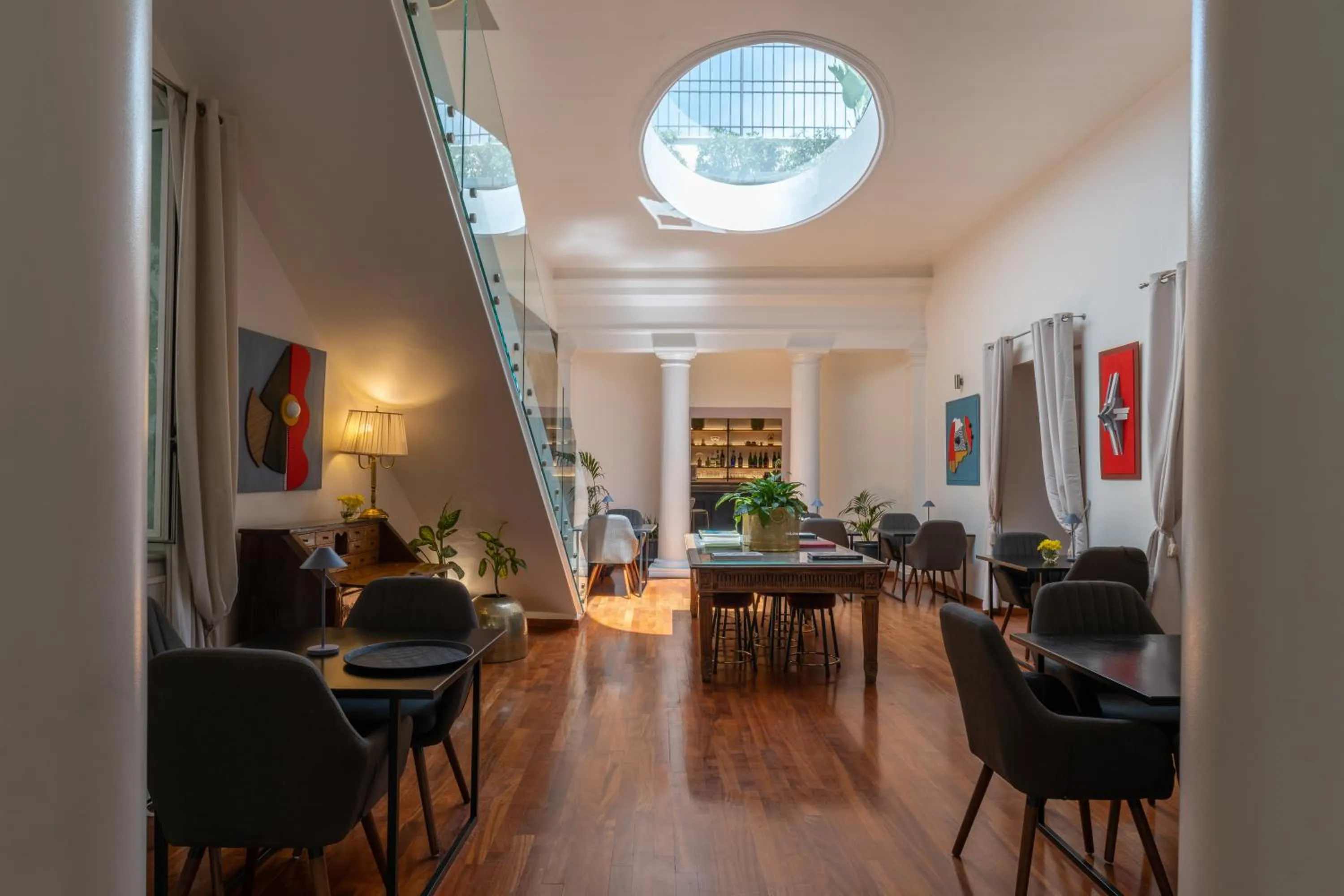 Living room in L' Hôtellerie Easy Suites