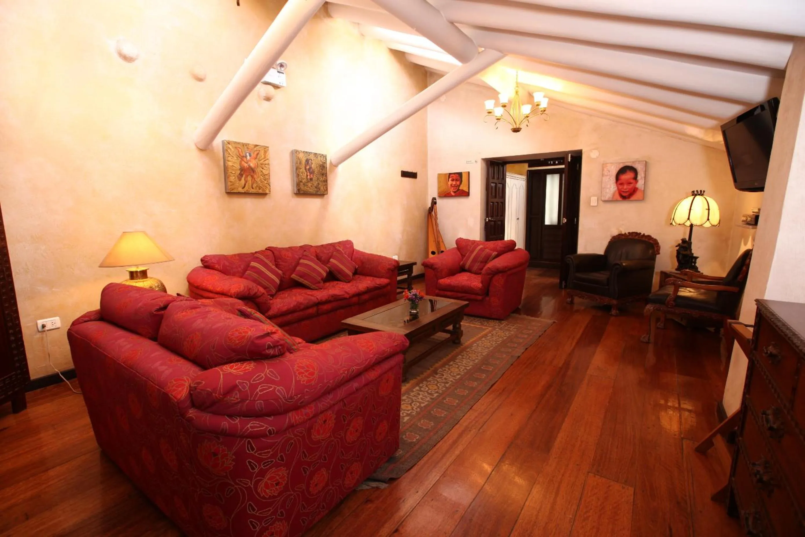 Living room, Seating Area in Andean Wings Boutique Hotel