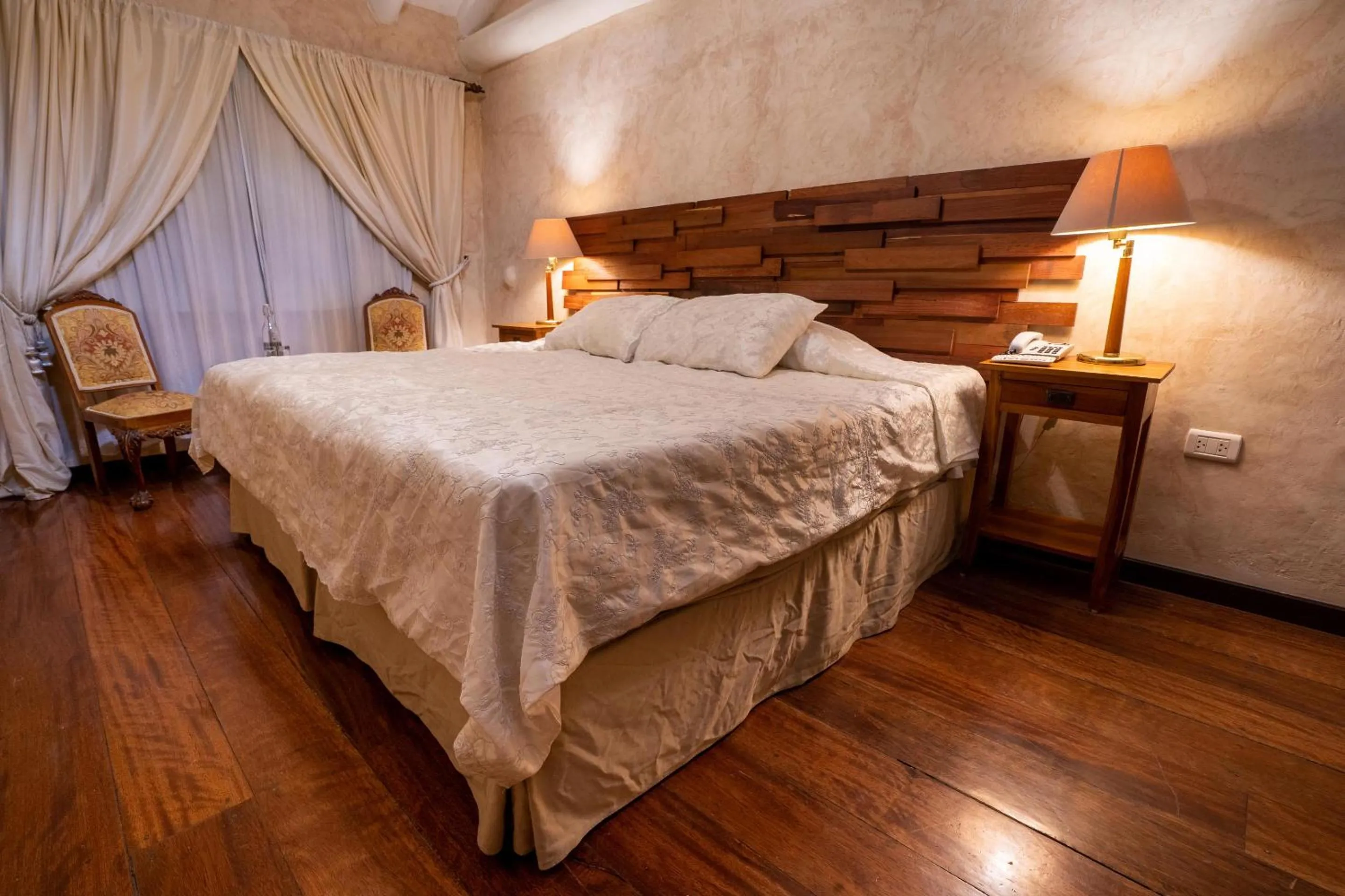 Bed in Andean Wings Boutique Hotel
