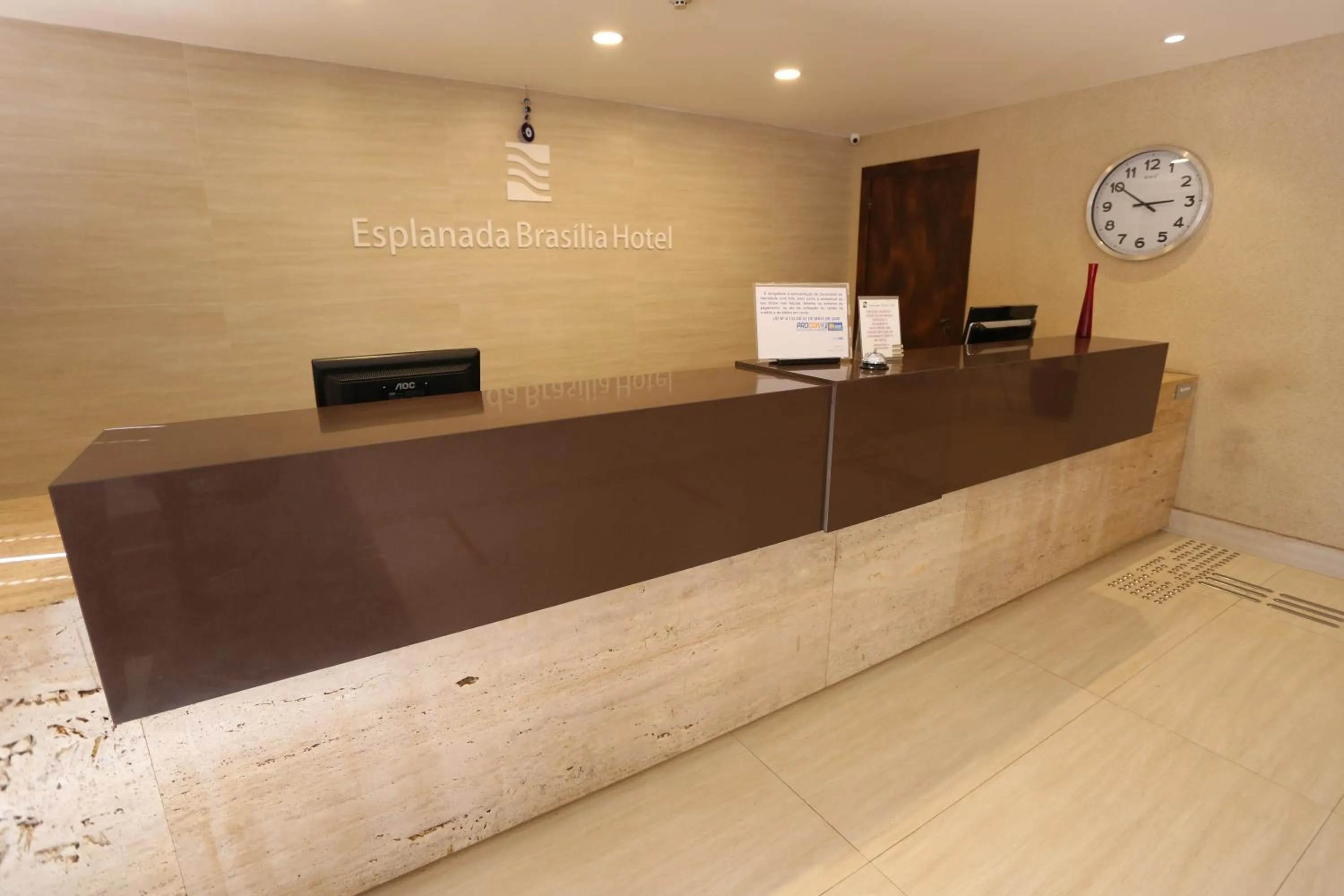 Logo/Certificate/Sign in Esplanada Brasilia Hotel e Eventos