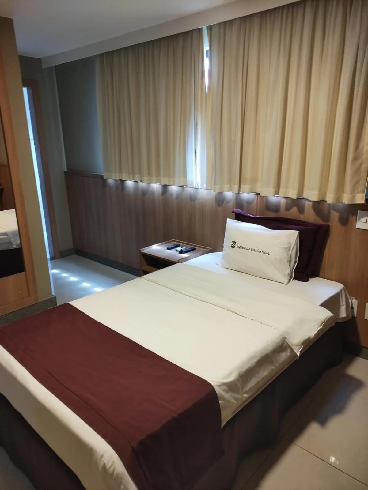 Bed in Esplanada Brasilia Hotel e Eventos