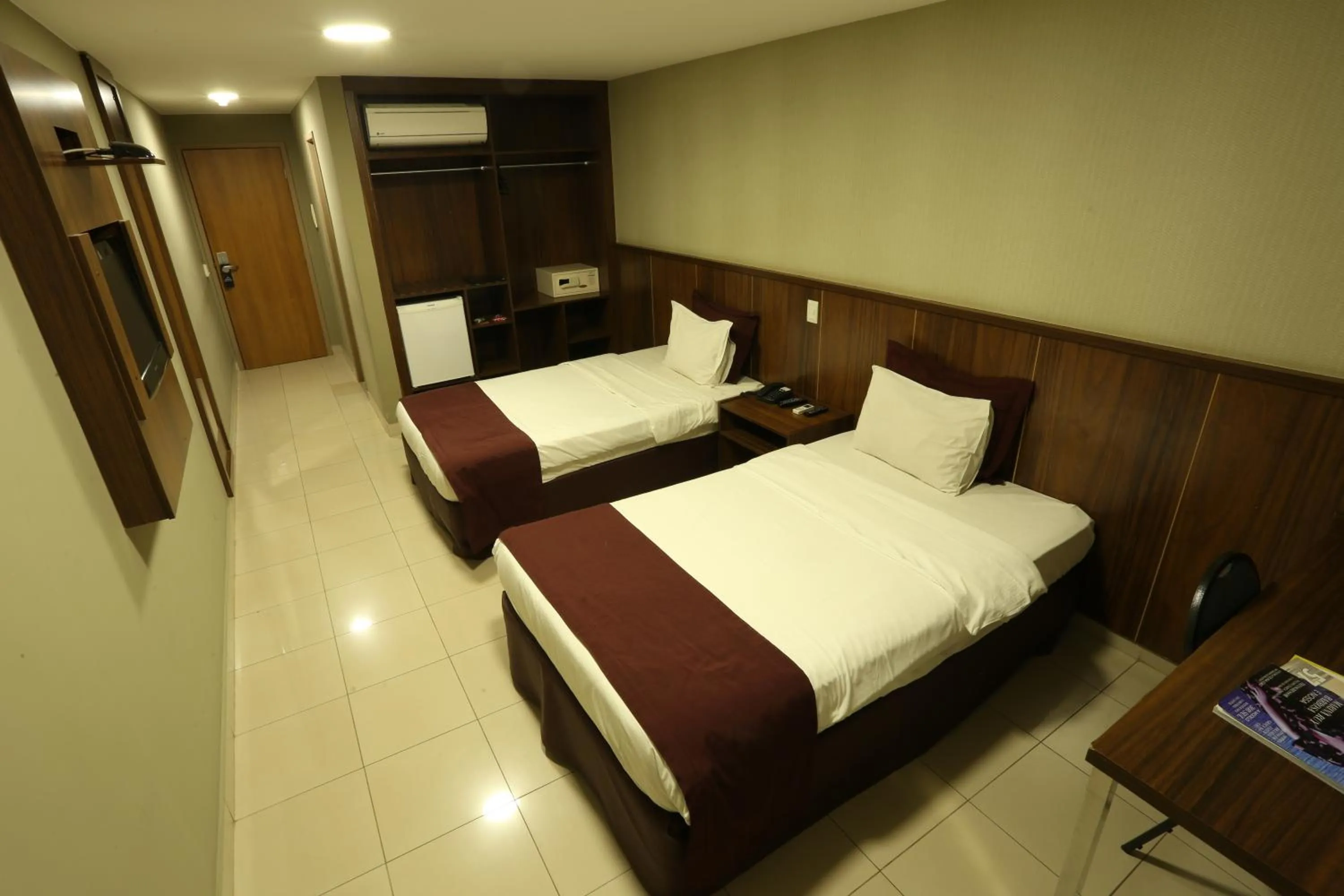 Bed in Esplanada Brasilia Hotel e Eventos