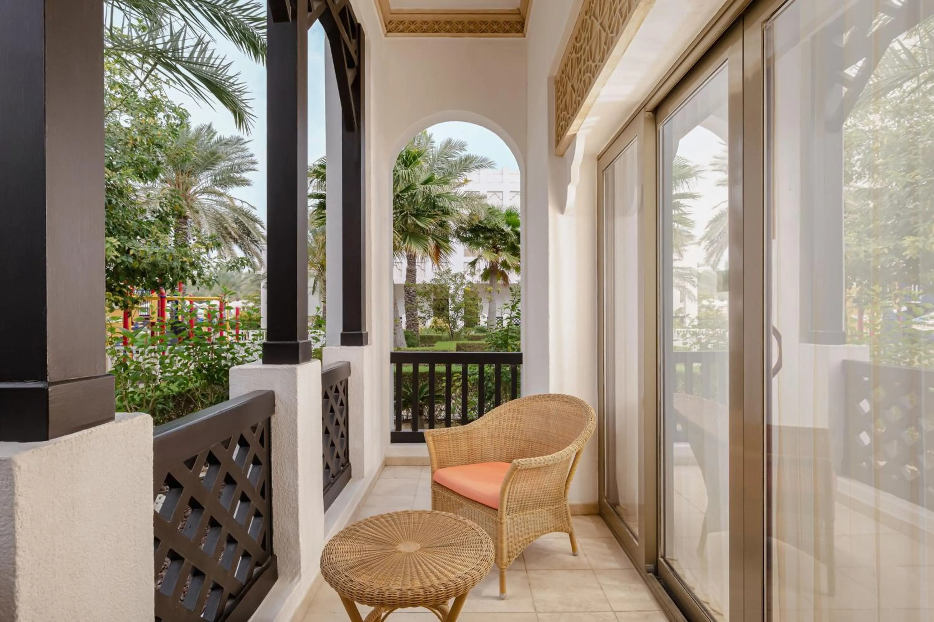 Swimming pool in Sharq Village & Spa, a Ritz-Carlton Hotel