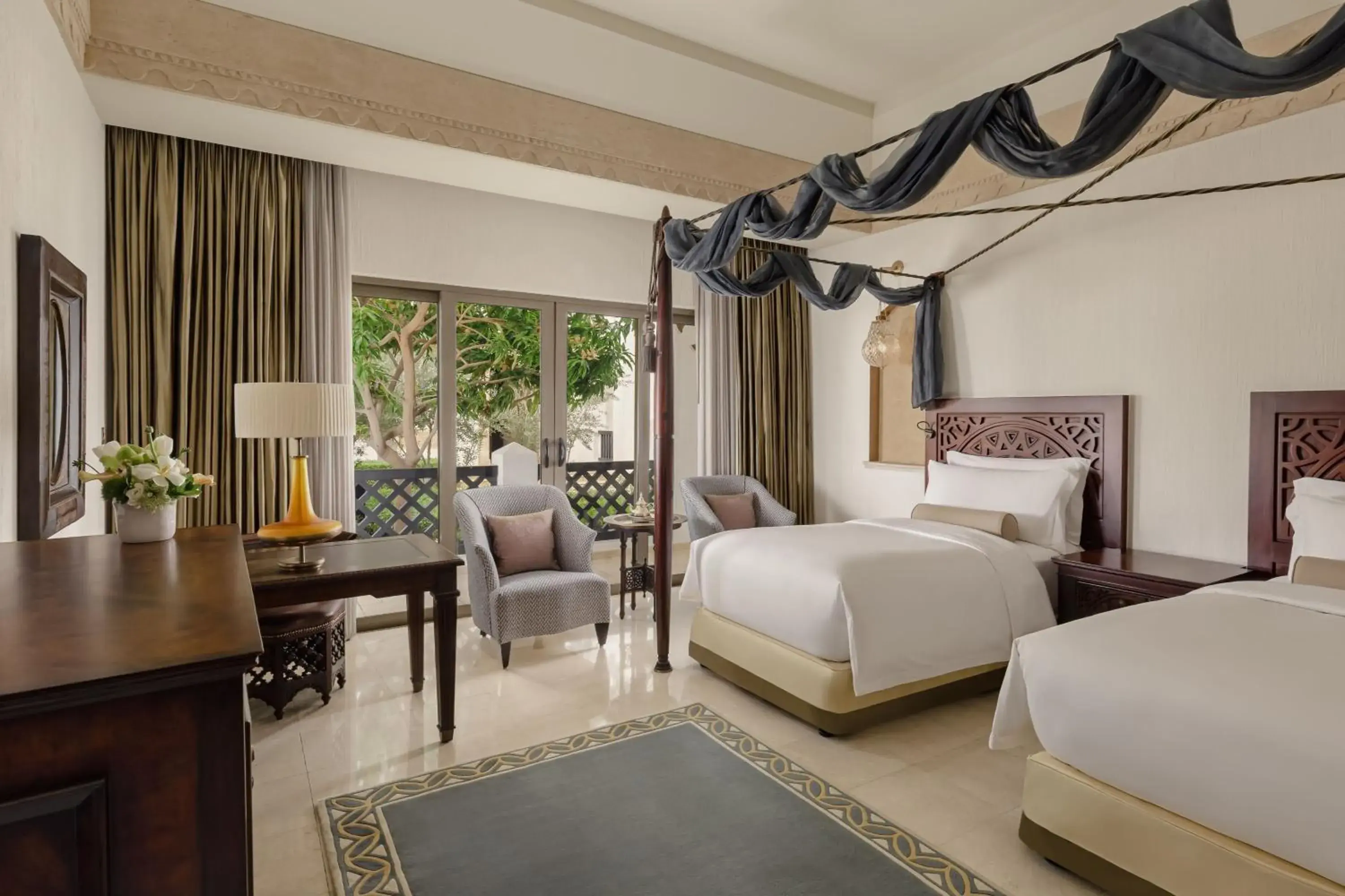 Deluxe Resort View Room, Guest room, 2 Twin/Single Bed(s) in Sharq Village & Spa, a Ritz-Carlton Hotel Deluxe Resort View Room, Guest room, 2 Twin/Single Bed(s) in Sharq Village & Spa, a Ritz-Carlton Hotel